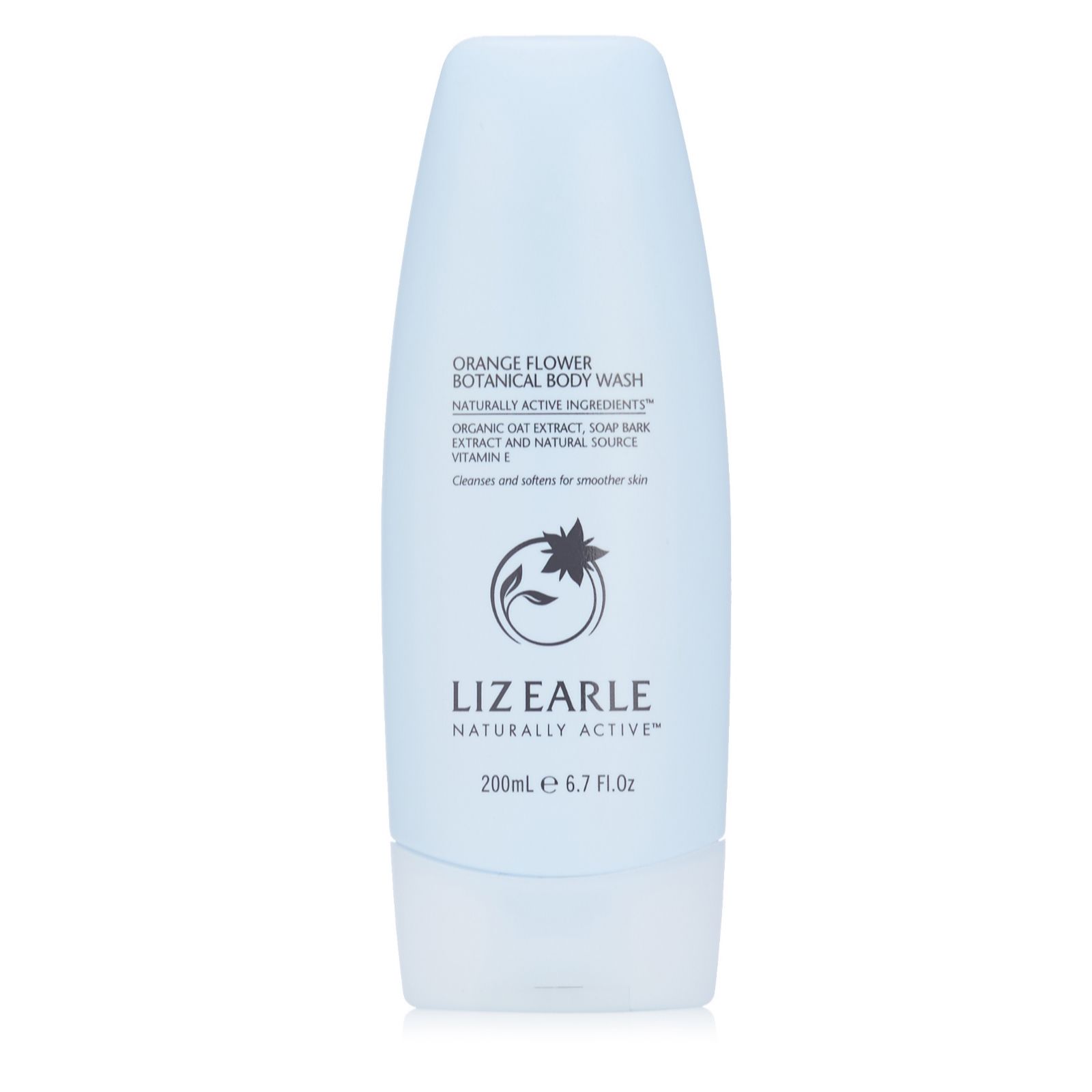 Liz Earle Orange Flower Botanical Body Wash 200ml - QVC UK