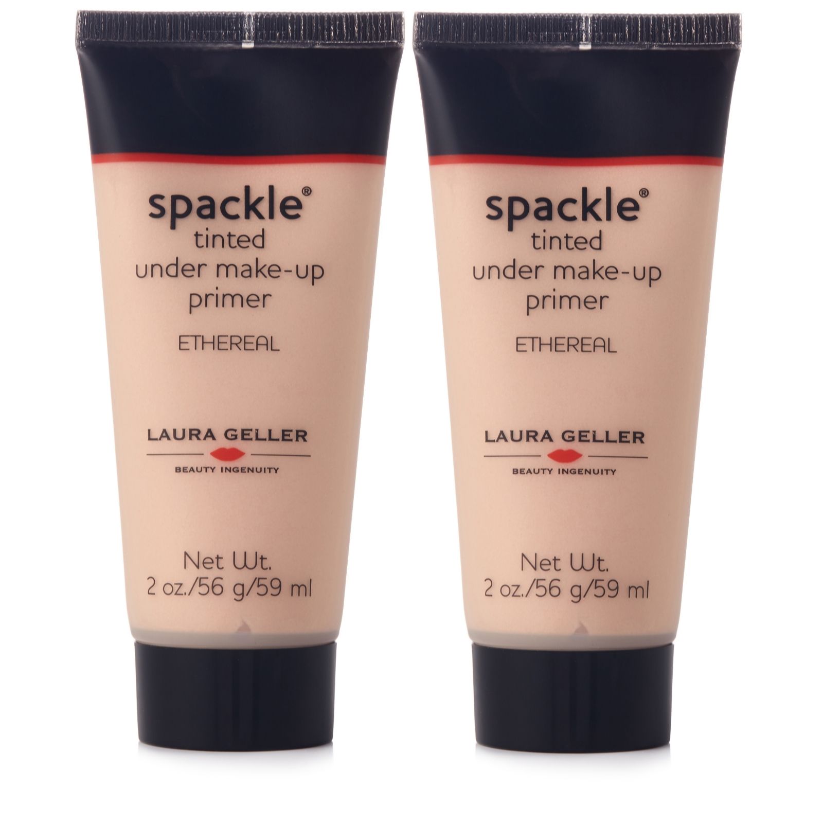 Laura Geller Spackle MakeUp Primer Ethereal Duo QVC UK