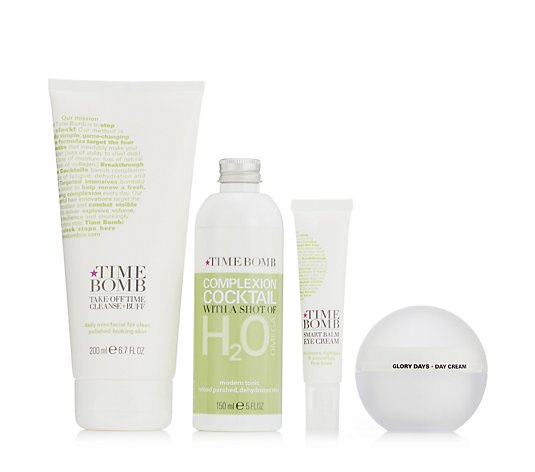Lulu's Time Bomb 4 Piece Summertime Skin Saviours Collection