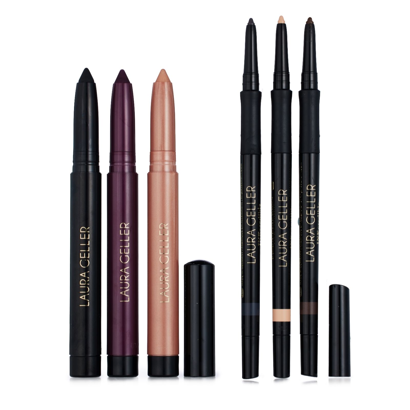 Laura Geller 6 Piece Longwear Eyeliner Collection