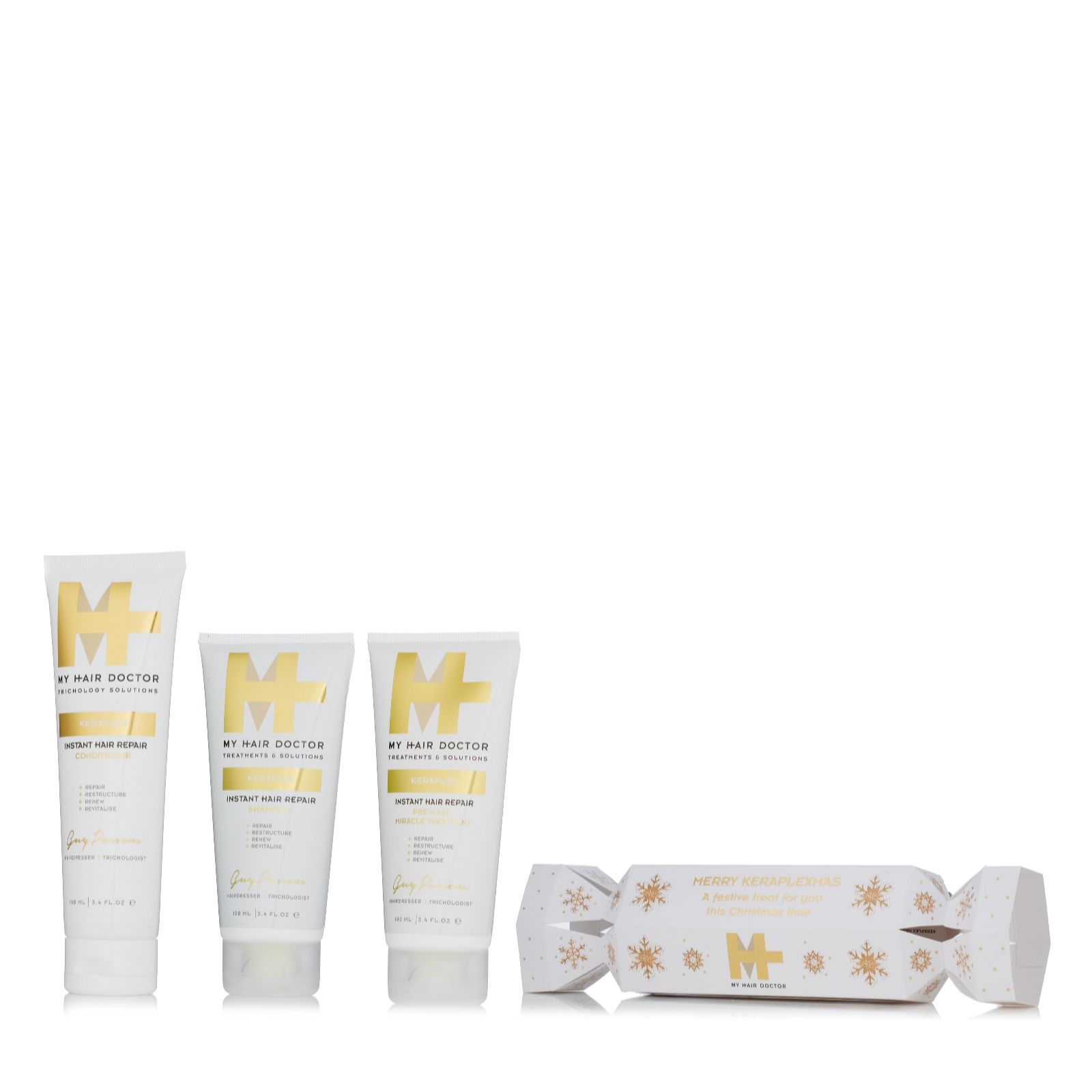 My Hair Doctor Merry Keraplexmas Shampoo Conditioner & Keraplex Set