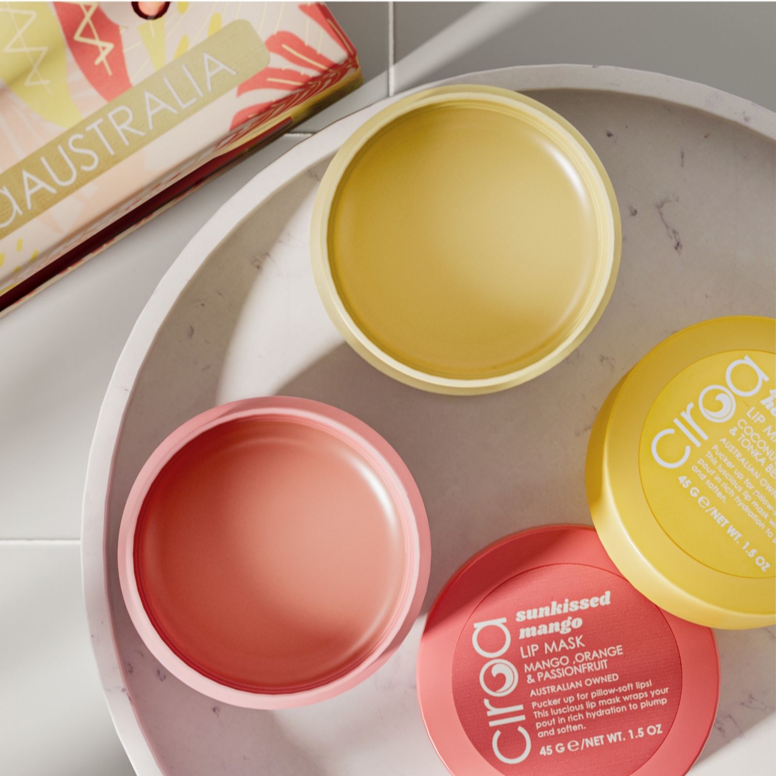 Ciroa Tropical Lip Mask 45g Duo