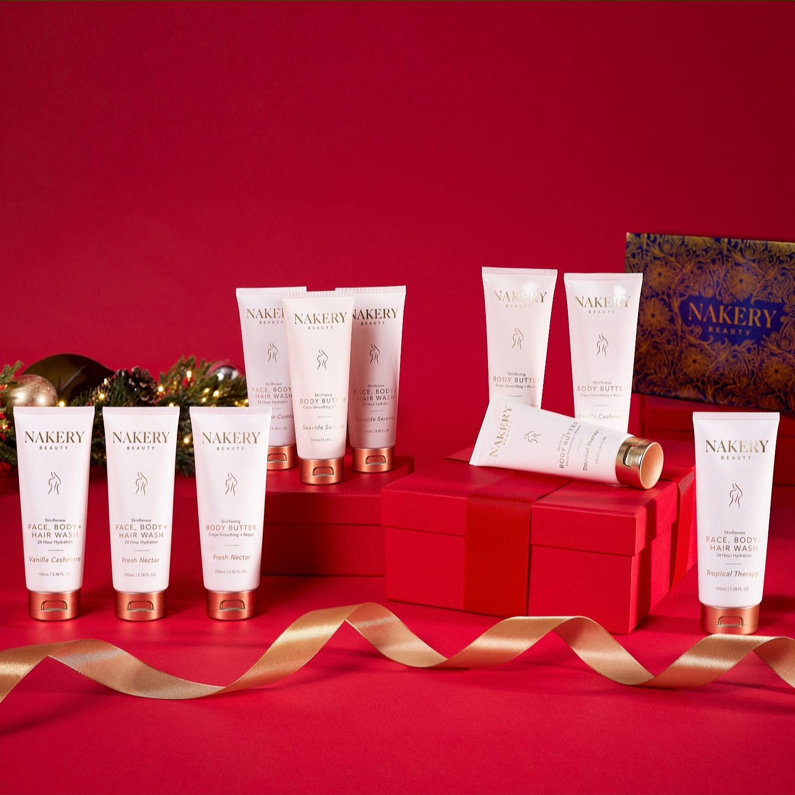Nakery Beauty SkinRenew & Crepe Smoothing 10 Piece Blockbuster Collection