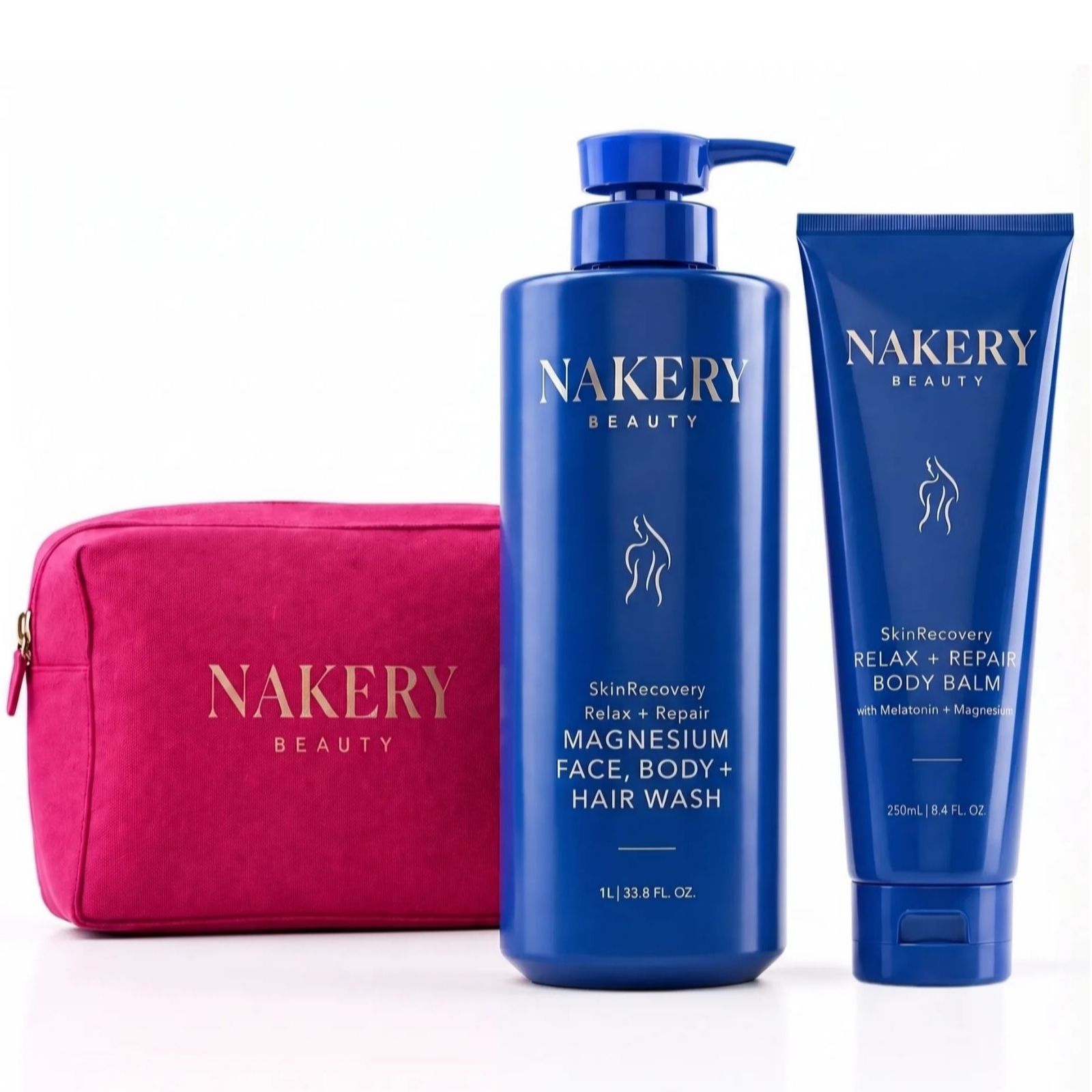Nakery Beauty Magnesium Wash & Balm Supersize Wellbeing Duo