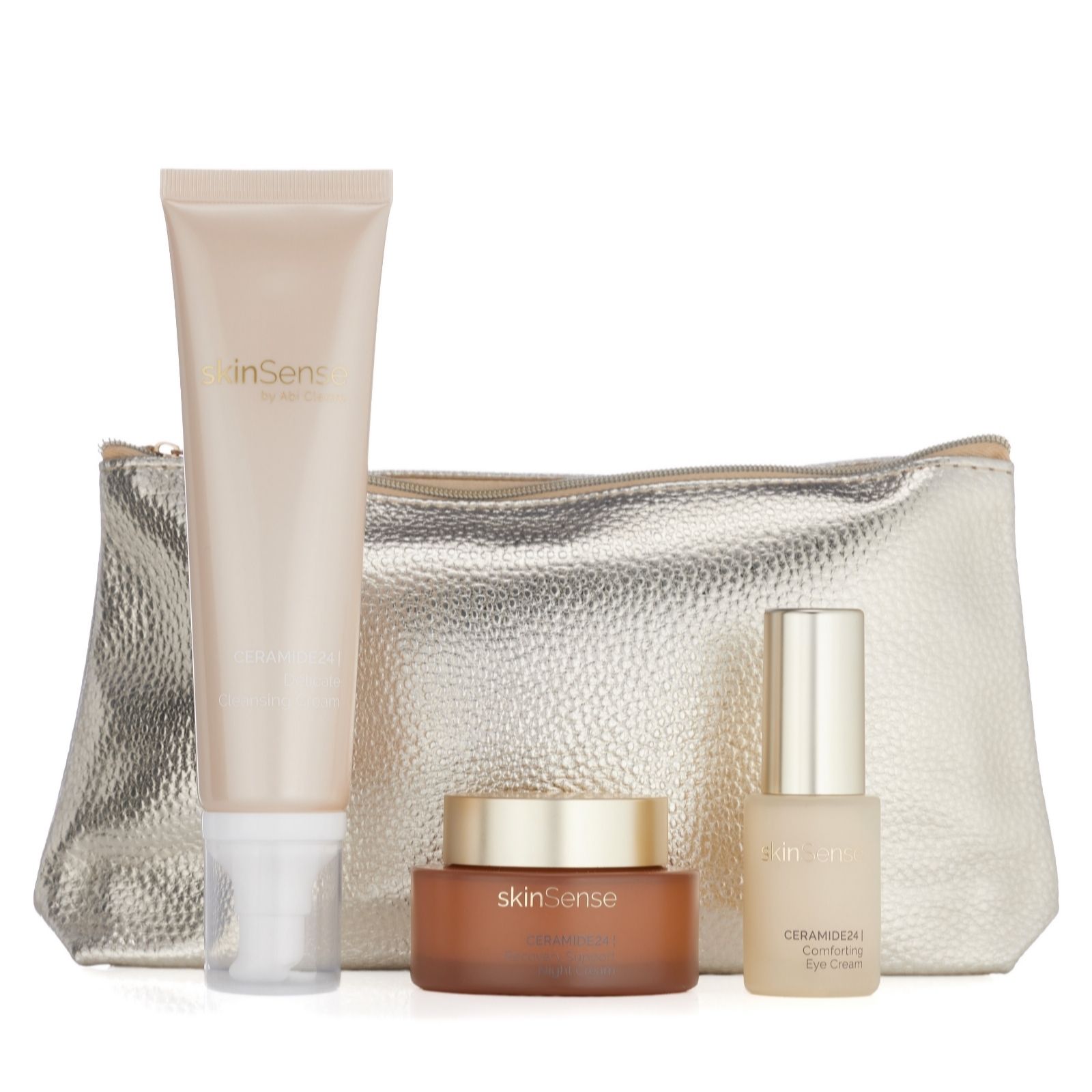 SkinSense Ceramide24 4 Piece Overnight Recovery Collection