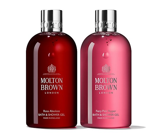 Molton Brown Rosa Absolute and Pink Pepper Bathing Duo 300ml