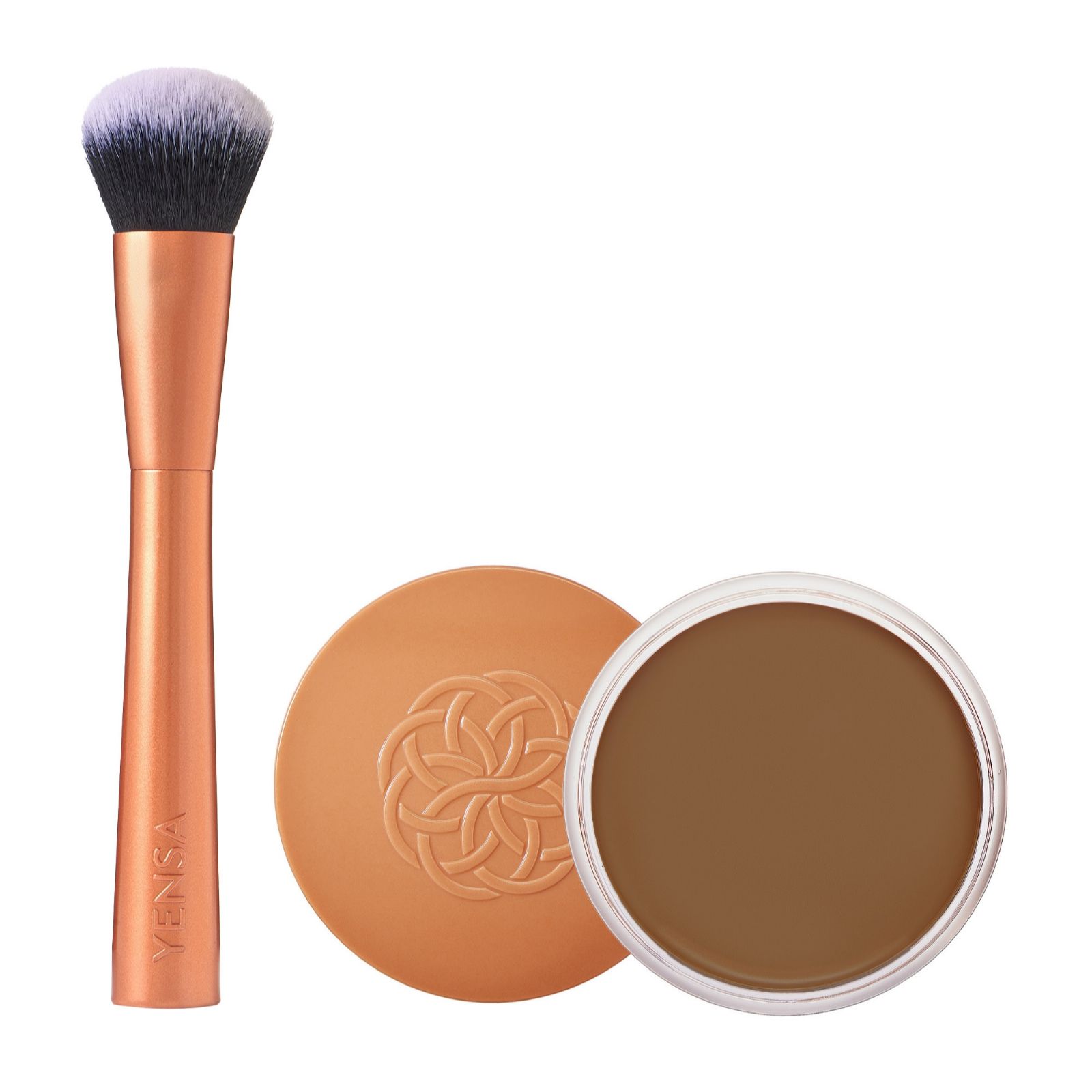 Yensa Silk Bronzing Base with Complexion Brush