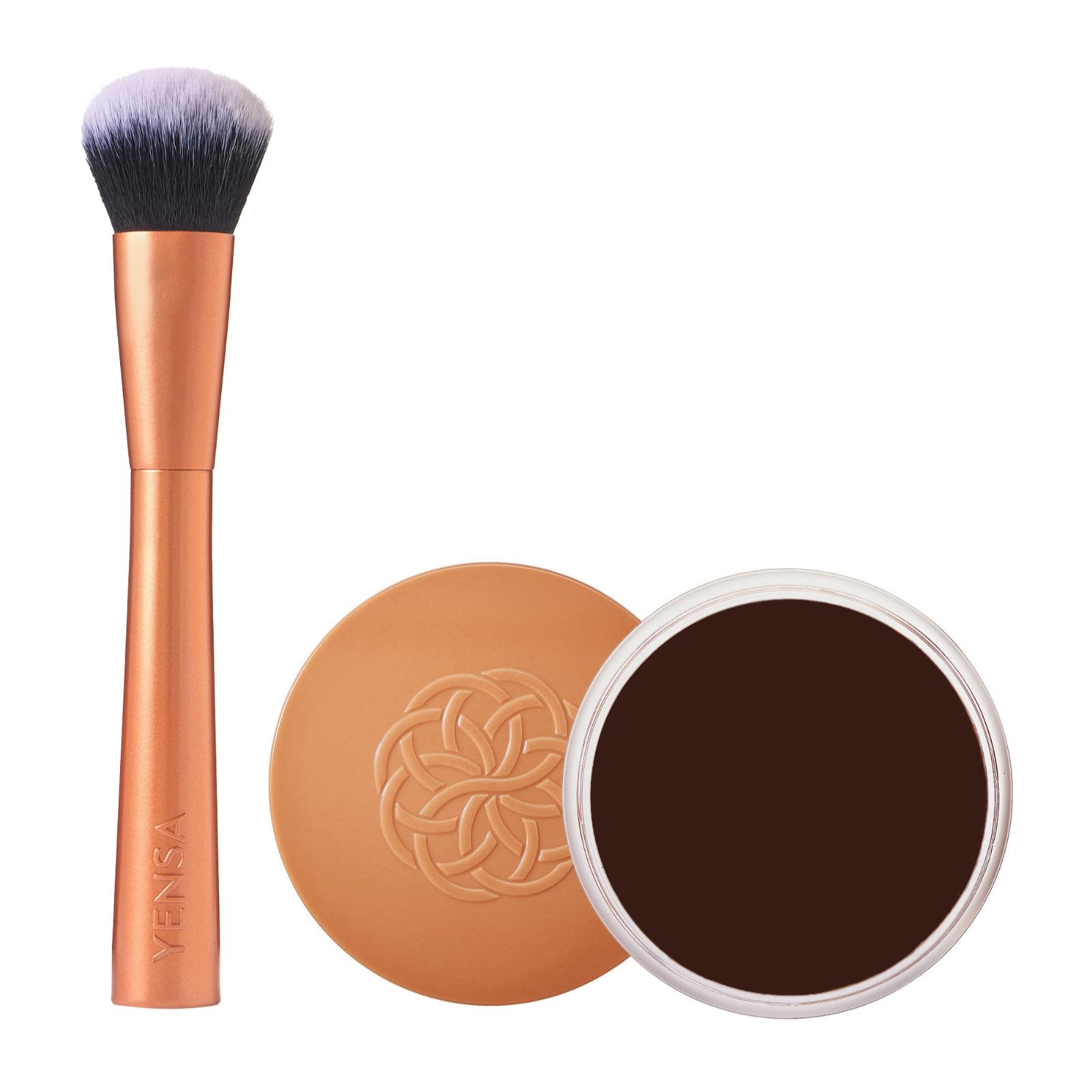 Yensa Silk Bronzing Base with Complexion Brush