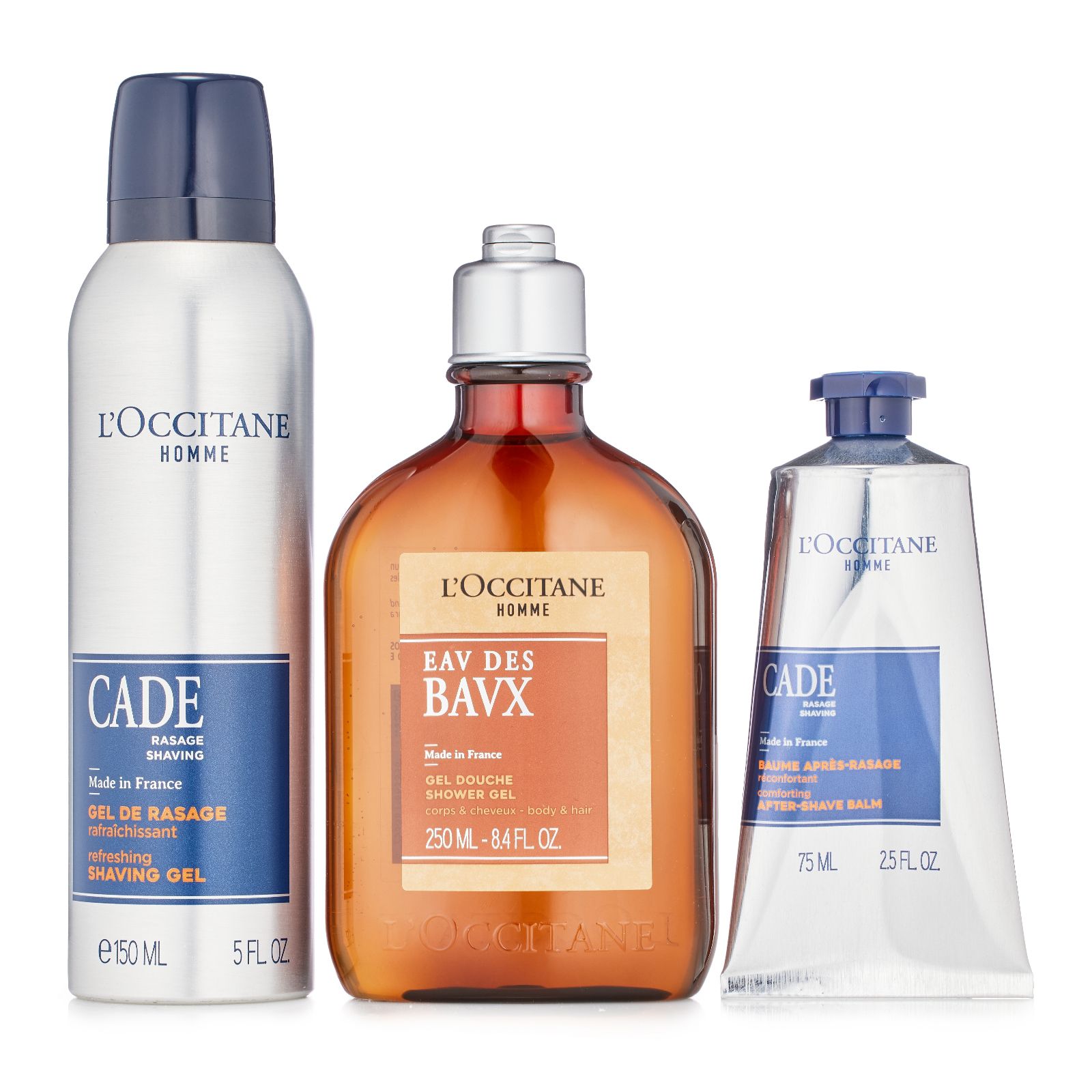 L'Occitane 3 Piece Men's Grooming Collection
