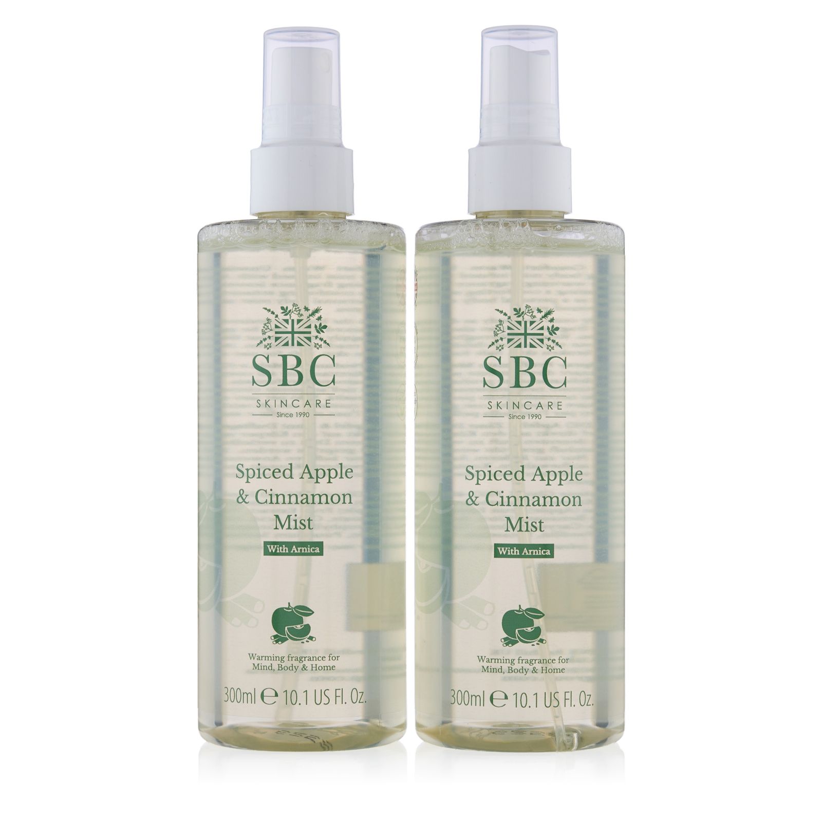 SBC Spiced Body & Room Spray 300ml Duo