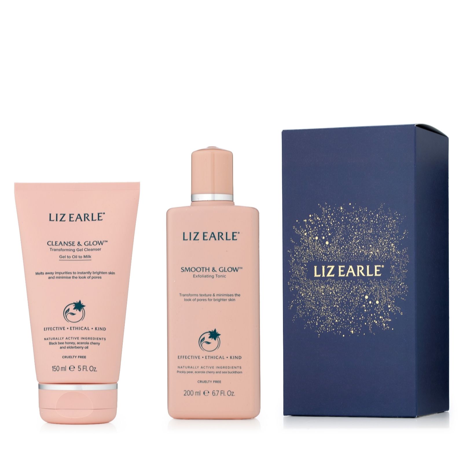 Liz Earle 2 Piece Glow Christmas Boxed Gift