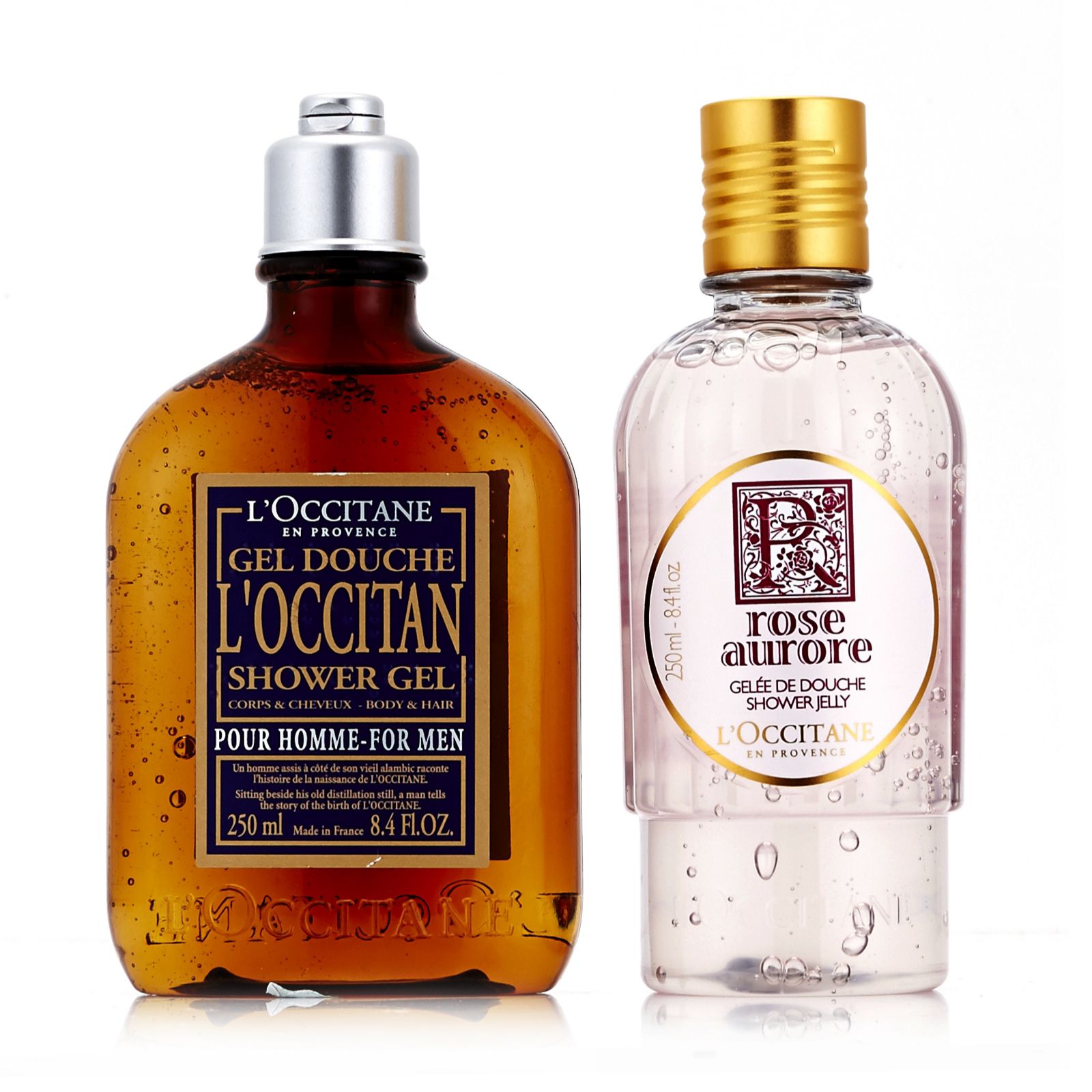 L'Occitane His and Hers Shower Gel Duo QVC UK