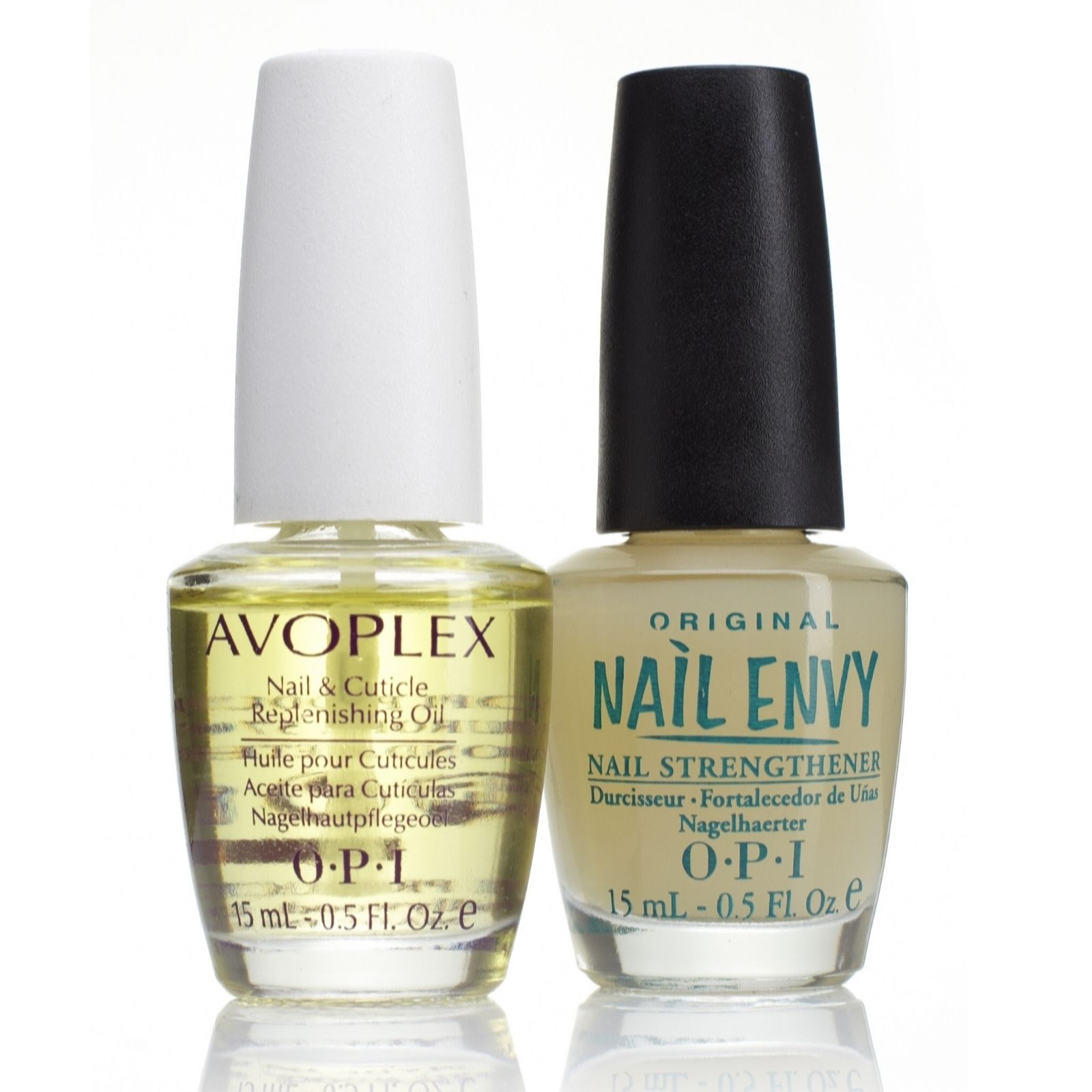 OPI 2 Piece Perfect Partners Nail Envy & Avoplex Oil - QVC UK