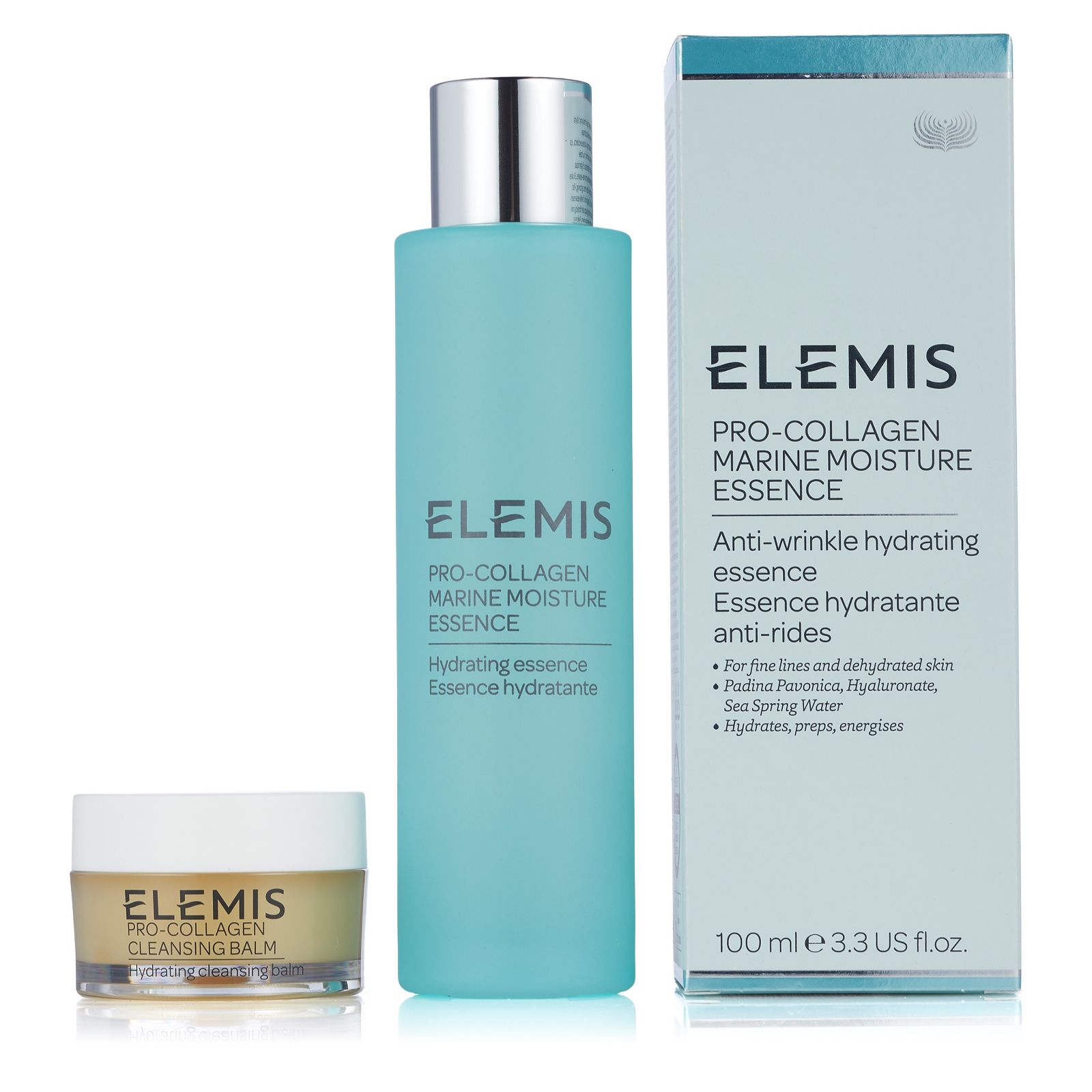 Elemis Pro-Collagen Essence & Cleansing Balm Set