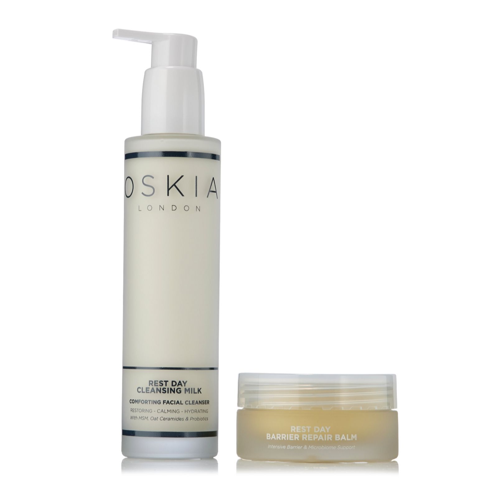 Oskia Rest Day Barrier Repair Cleanse and Protect Duo