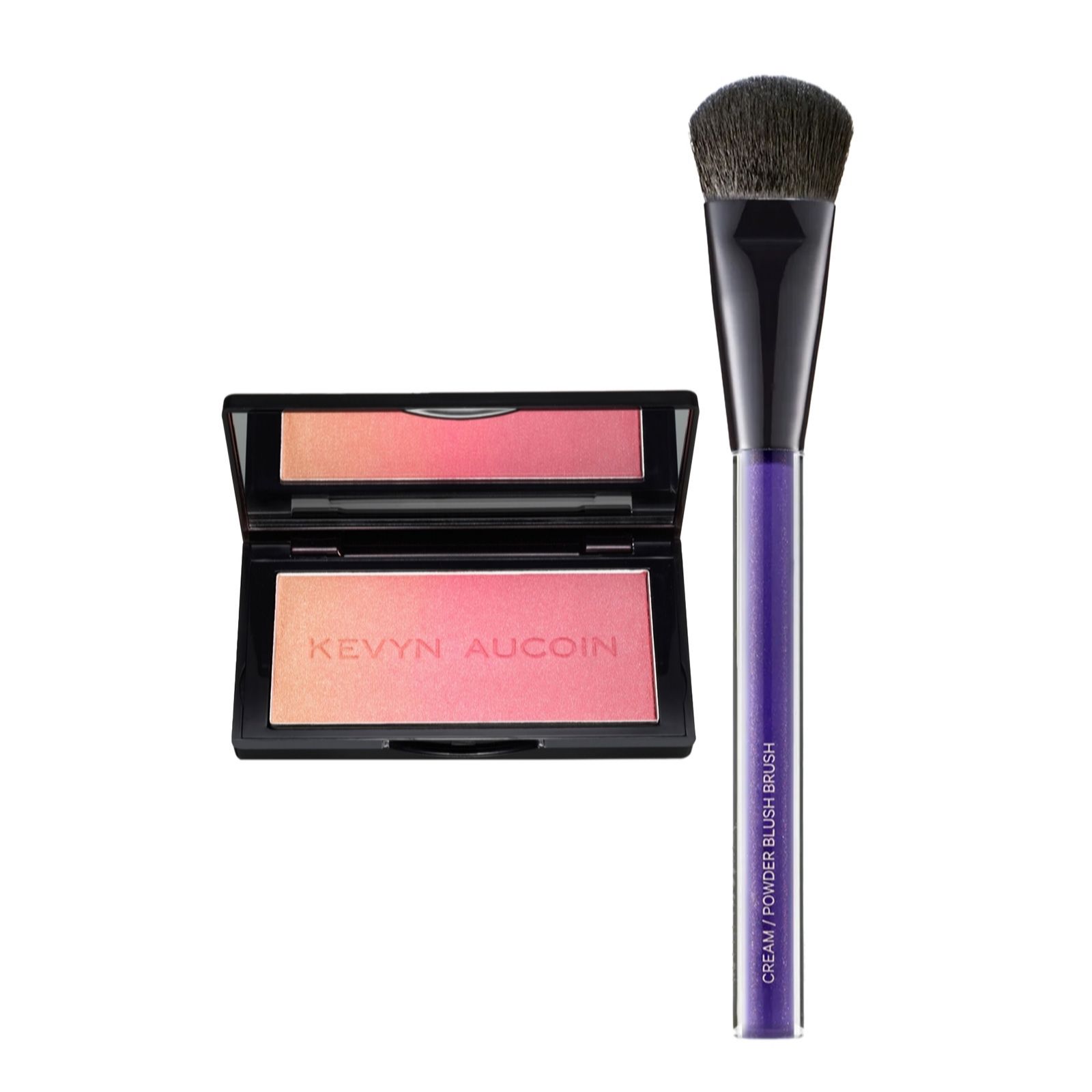 Kevyn Aucoin Neo Nights Gradient Blush & Duet Blush Brush