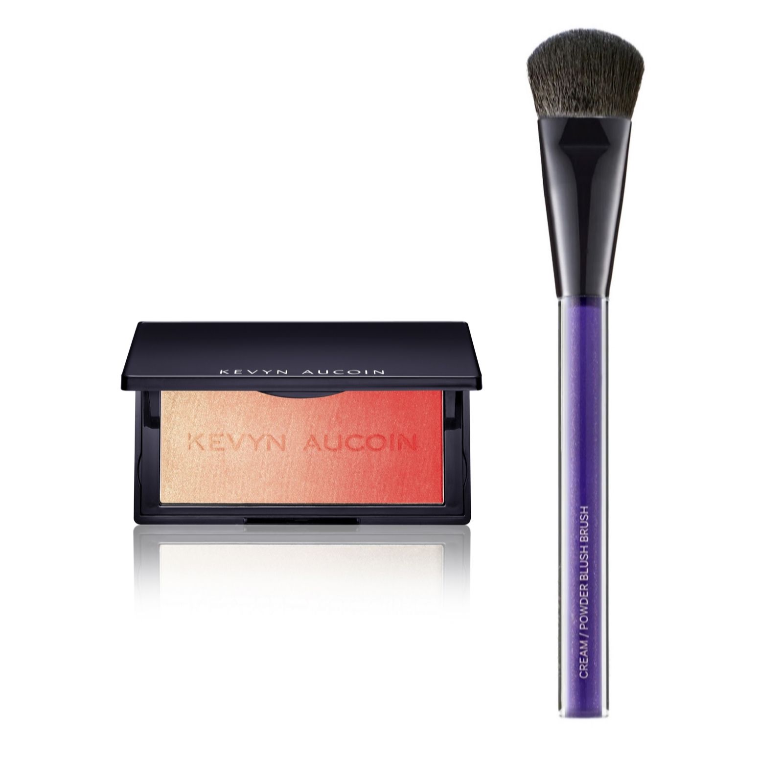 Kevyn Aucoin Neo Nights Gradient Blush & Duet Blush Brush