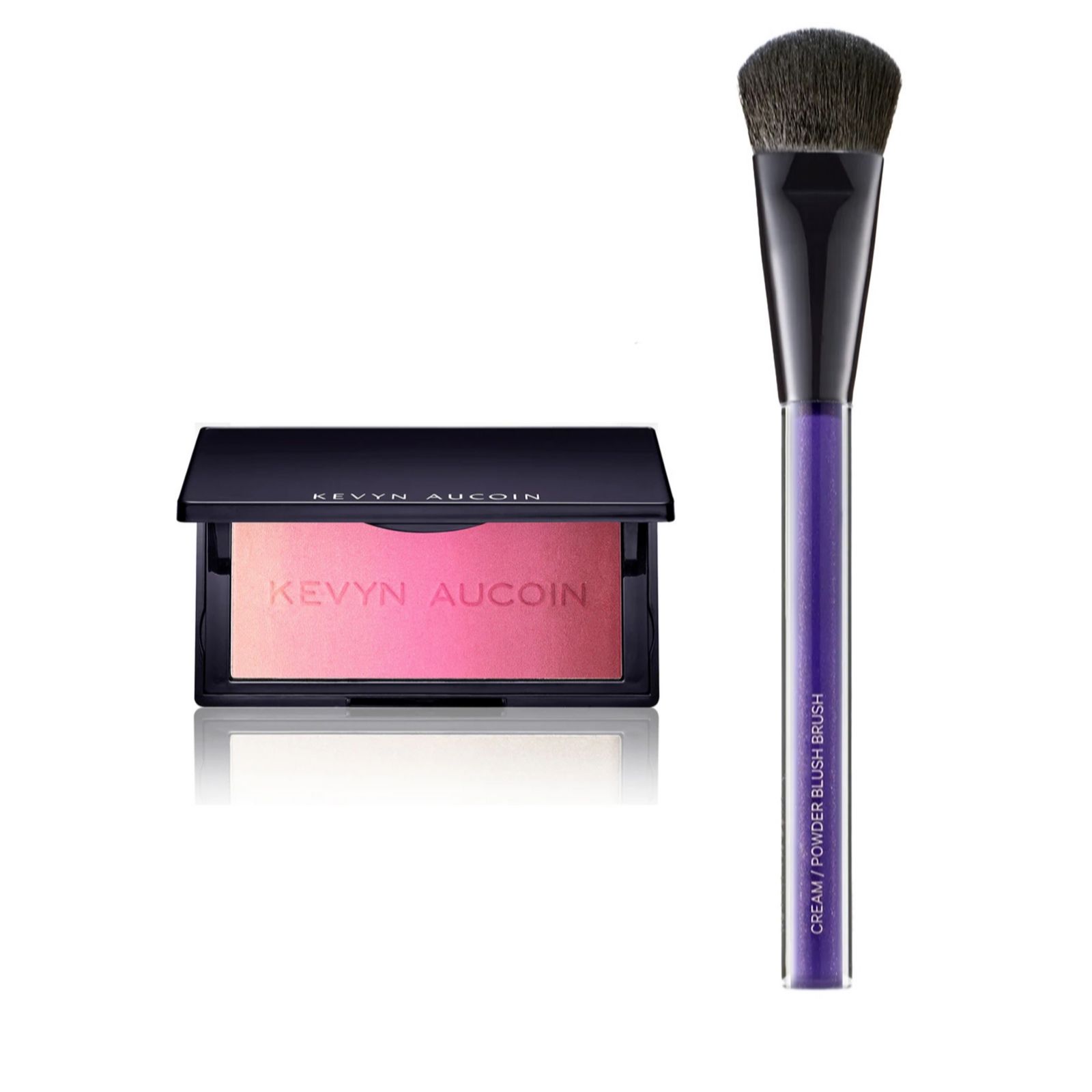 Kevyn Aucoin Neo Nights Gradient Blush & Duet Blush Brush