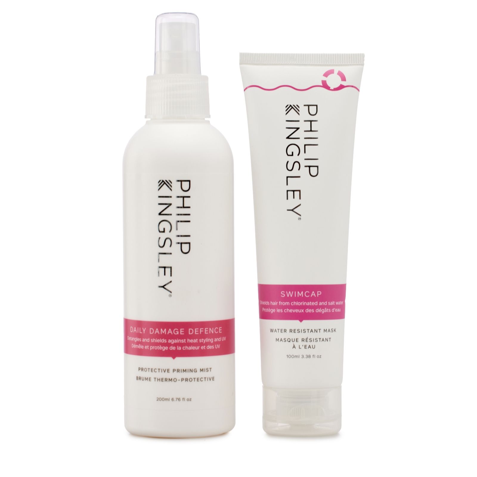 Philip Kingsley Swimcap 100ml & Daily Damage Defence 250ml