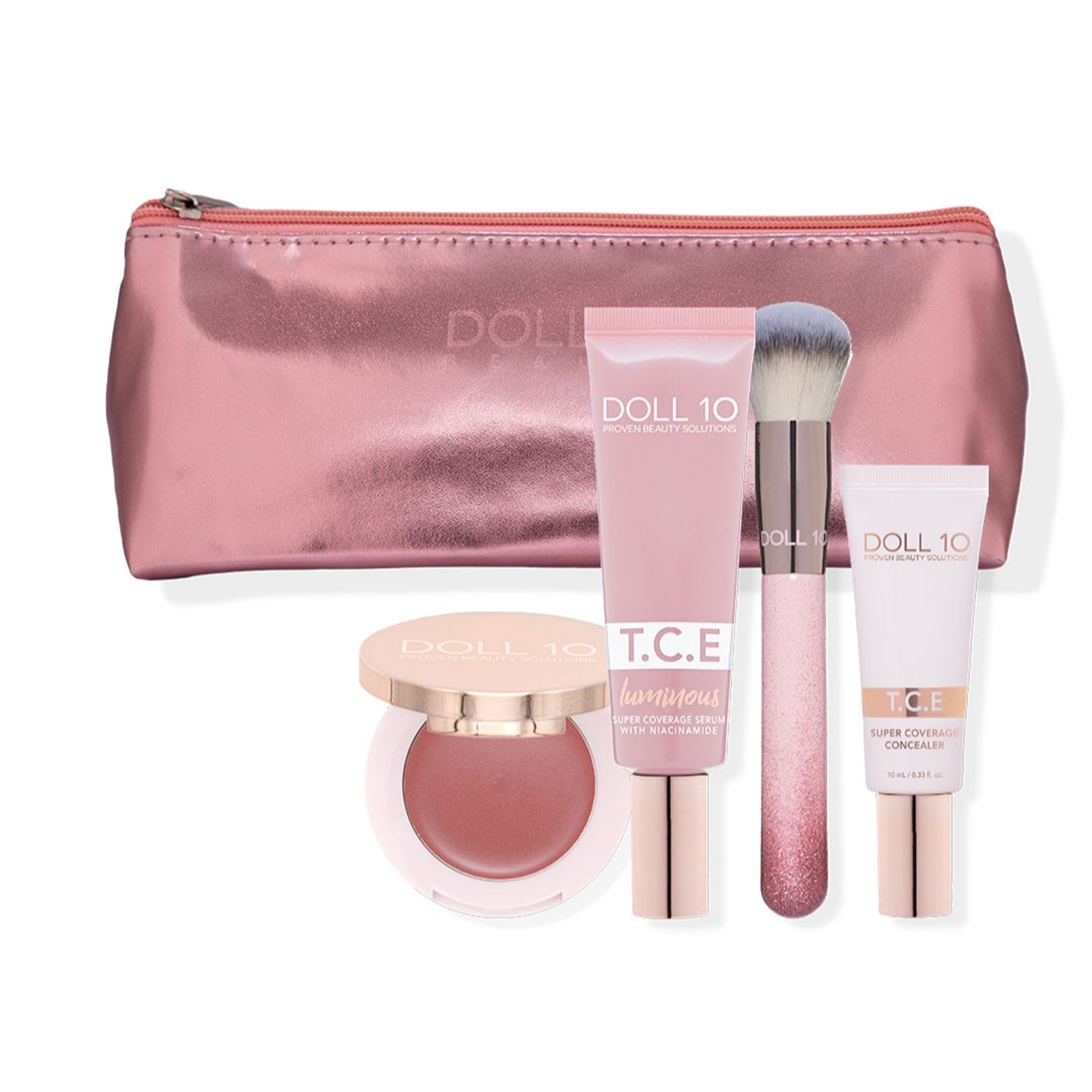 Doll 10 4 Piece TCE Luminous  Collection with Bag