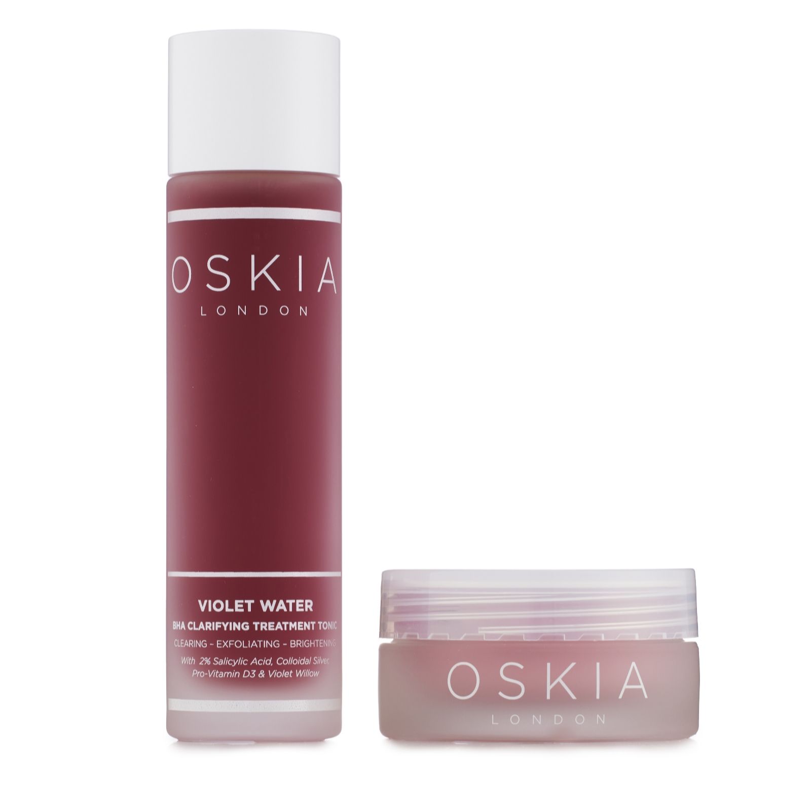 Oskia London 2 Piece Violet Water Hydrate & Clarify Set