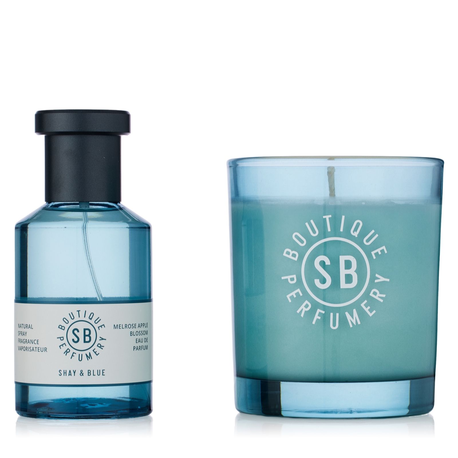 Shay & Blue Melrose Apple Blossom 100ml Eau de Parfum & Candle Duo