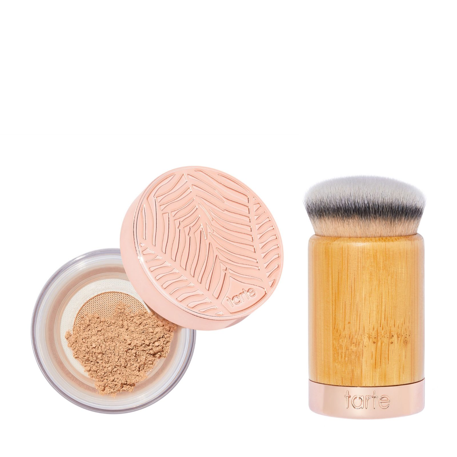 tarte Amazonian Clay Gem Powder Foundation & Brush
