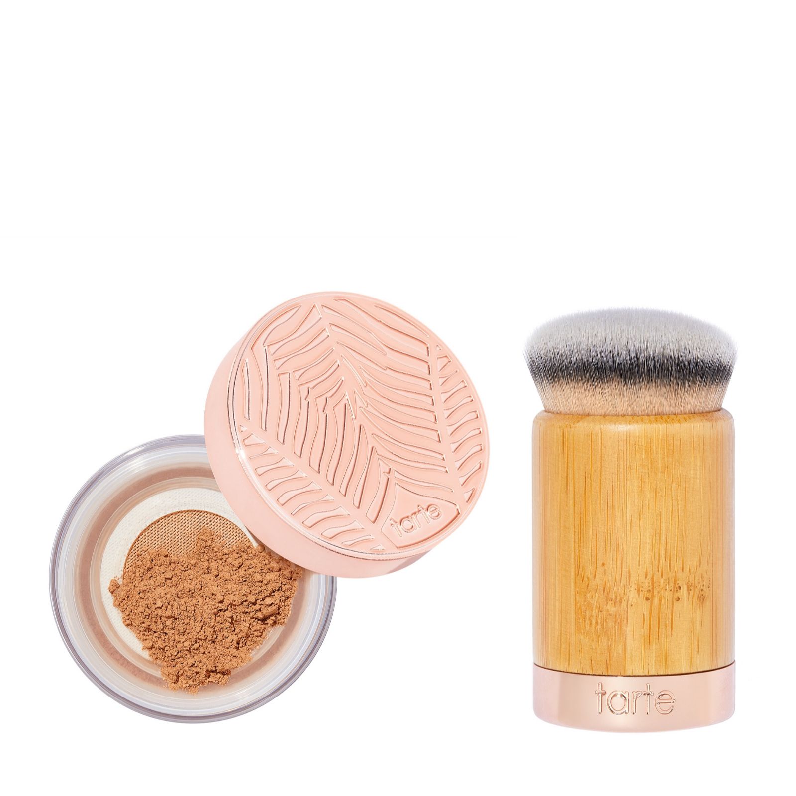 tarte Amazonian Clay Gem Powder Foundation & Brush