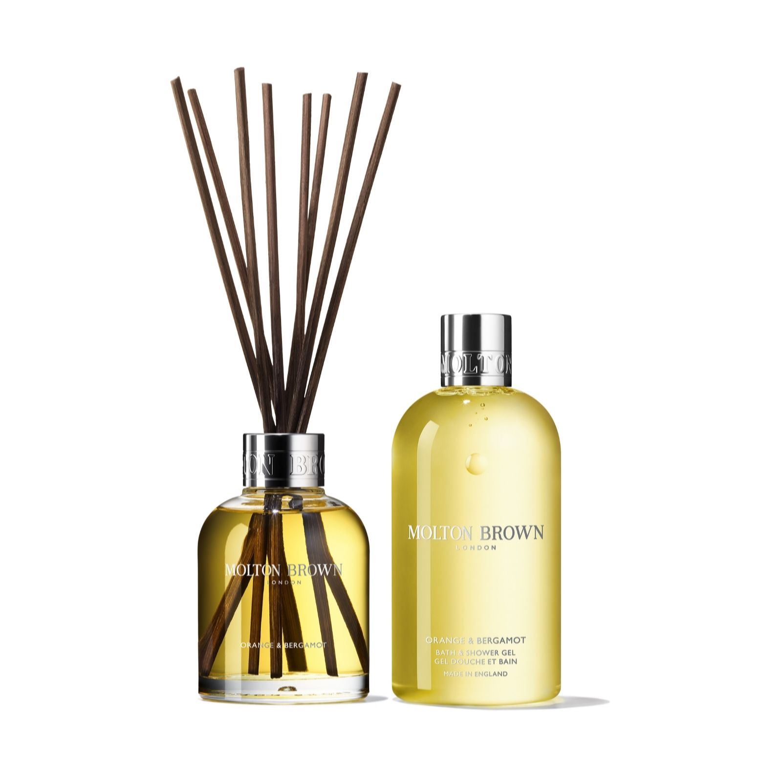 Molton Brown Orange & Bergamot Reed Diffuser & Body Wash Duo