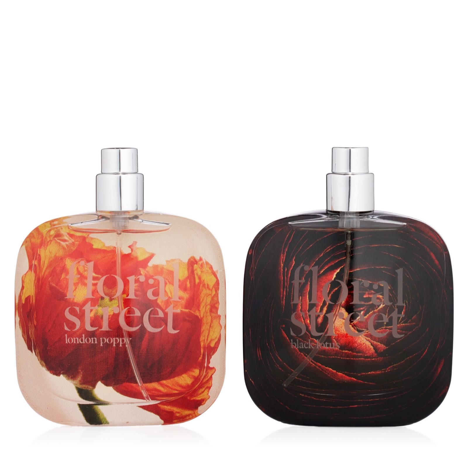Floral Street Summer Nights Black Lotus & London Poppy 50ml Duo