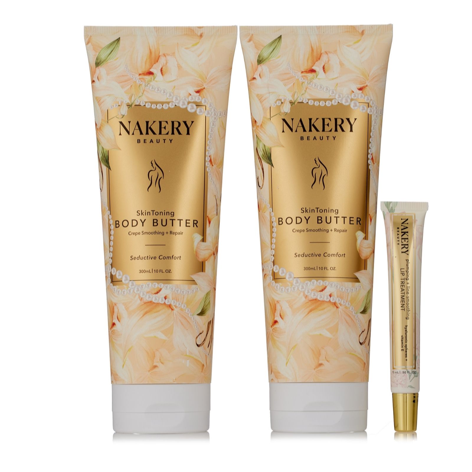 Nakery Beauty SkinRepair Body Butter Duo & Lip Treatment