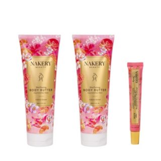 Nakery Beauty SkinRepair Body Butter Duo & Lip Treatment