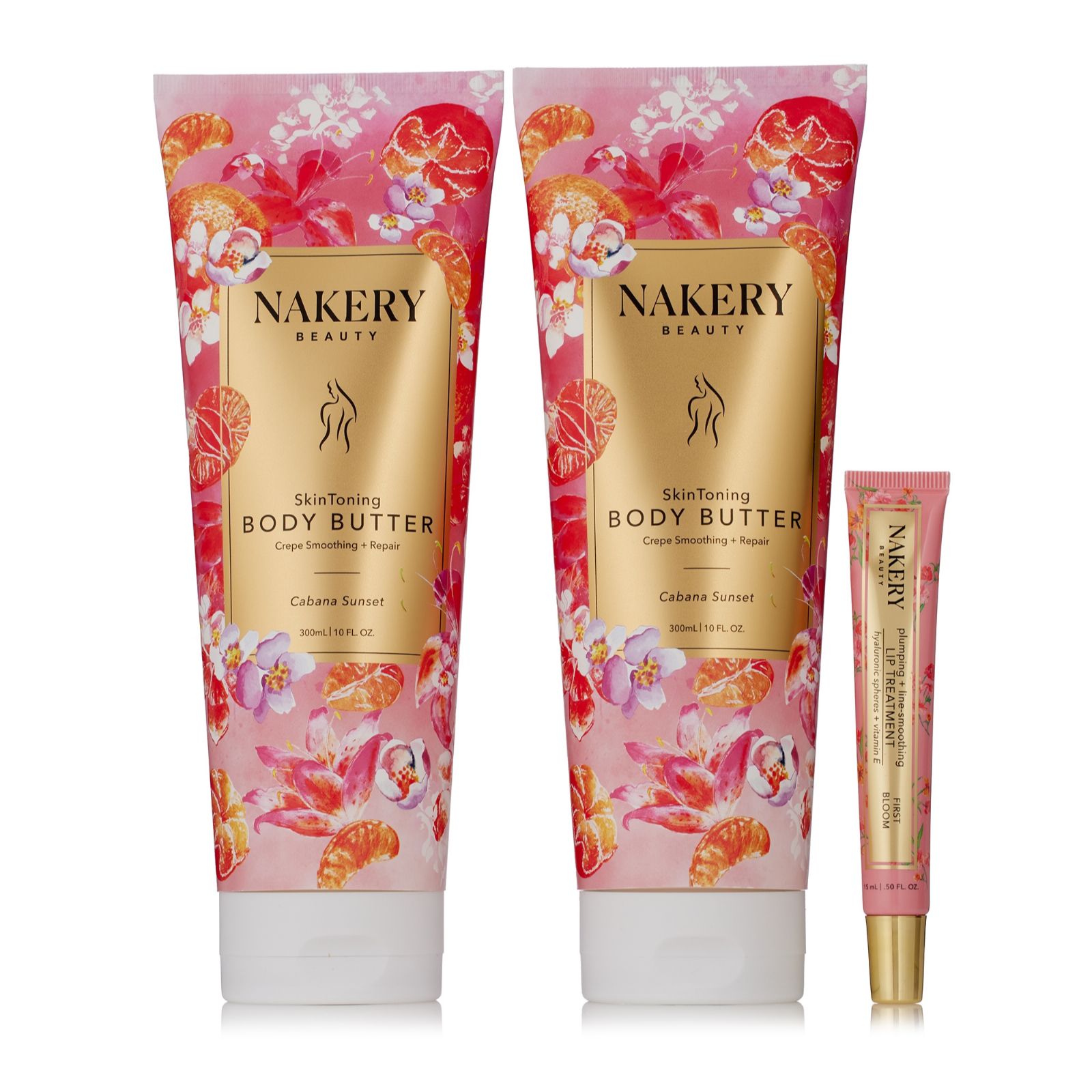 Nakery Beauty SkinRepair Body Butter Duo & Lip Treatment