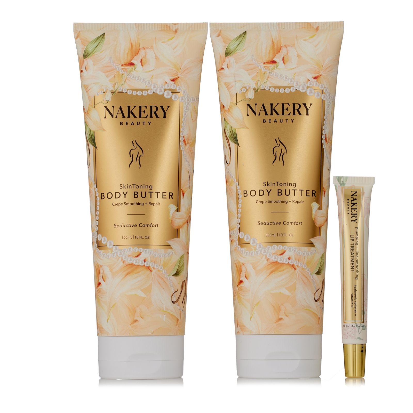 Nakery Beauty SkinRepair Body Butter Duo & Lip Treatment
