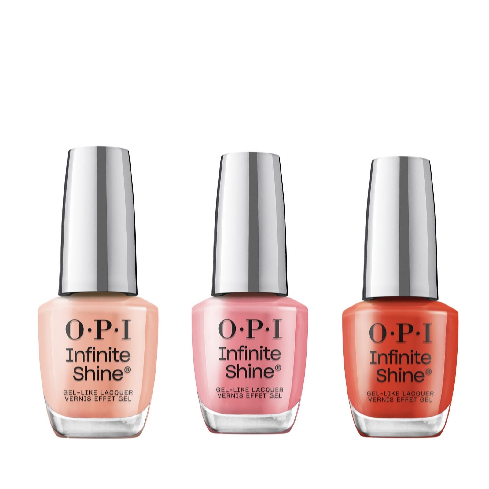 OPI Infinite Shine Rosy Radiance Trio