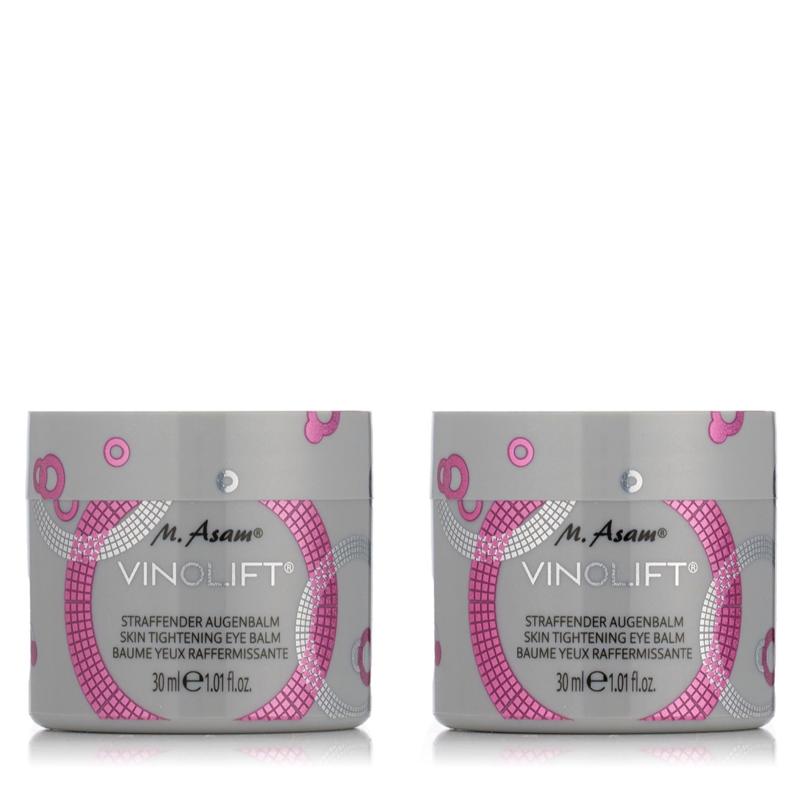 M. Asam Vinolift Skin Tightening Eye Balm 30ml Duo Sparkling Pink Edition
