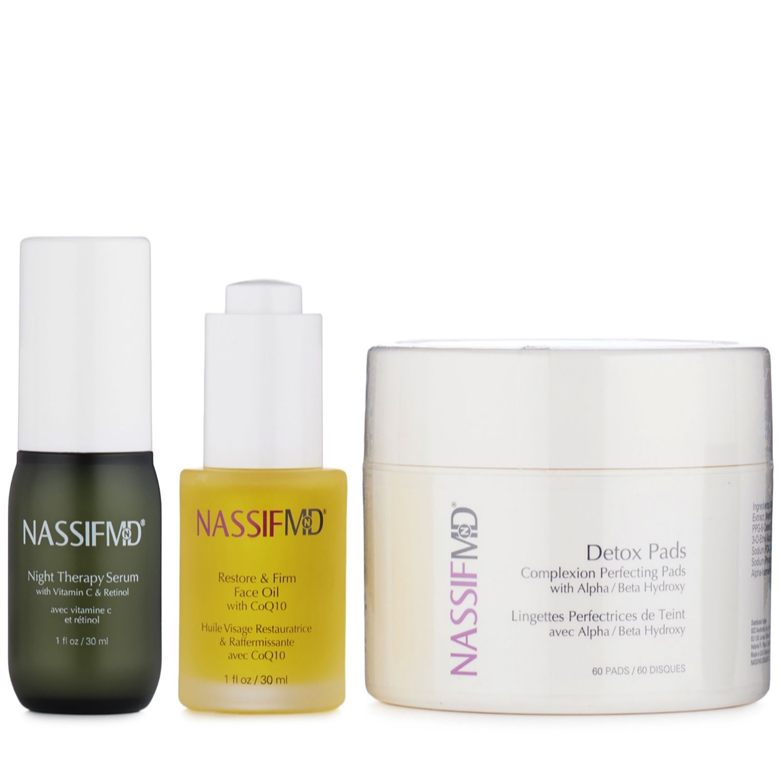 NassifMD Advanced Overnight Renewal 3 Step Collection