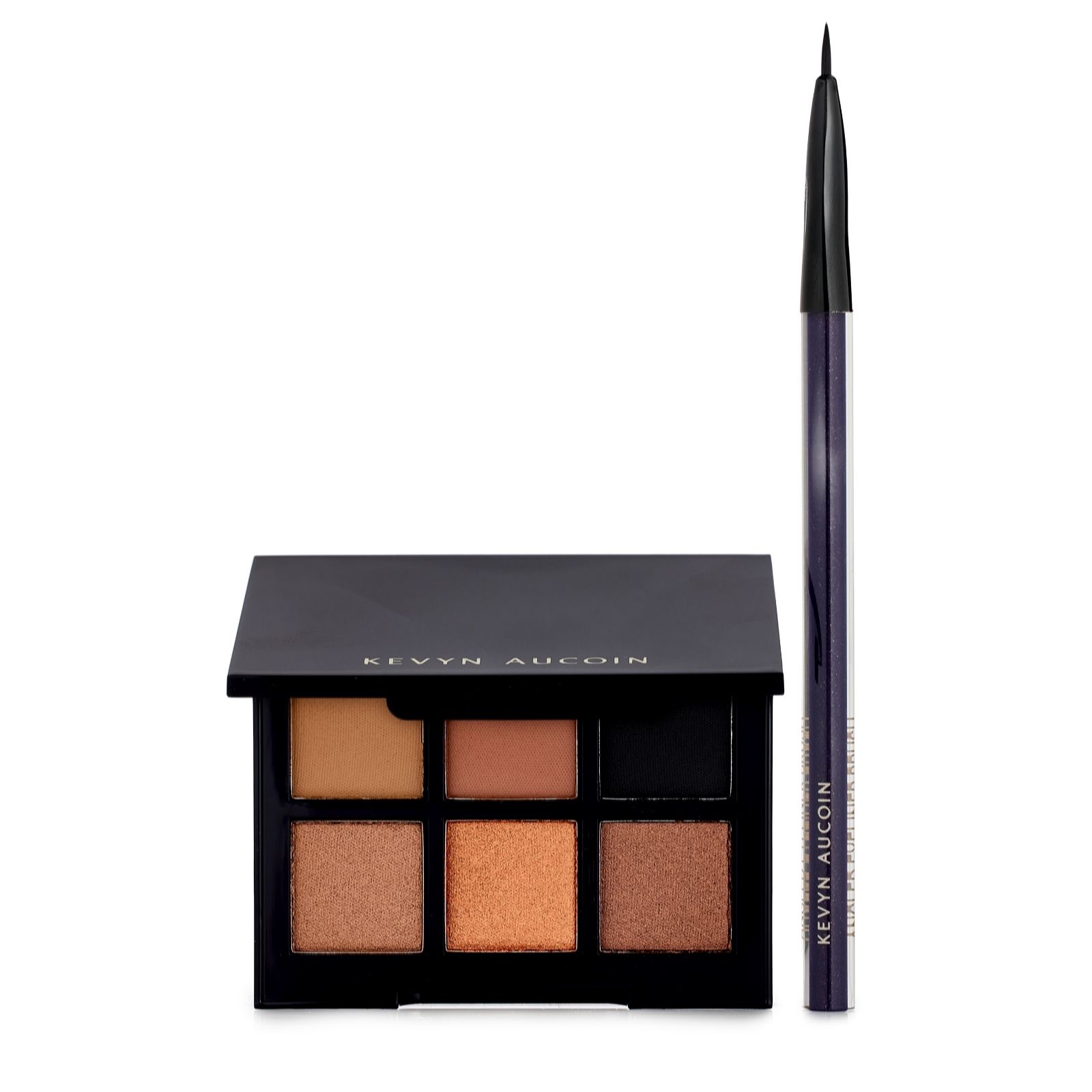 Kevyn Aucoin Contour Eye Shadow Palette & Angled Brush