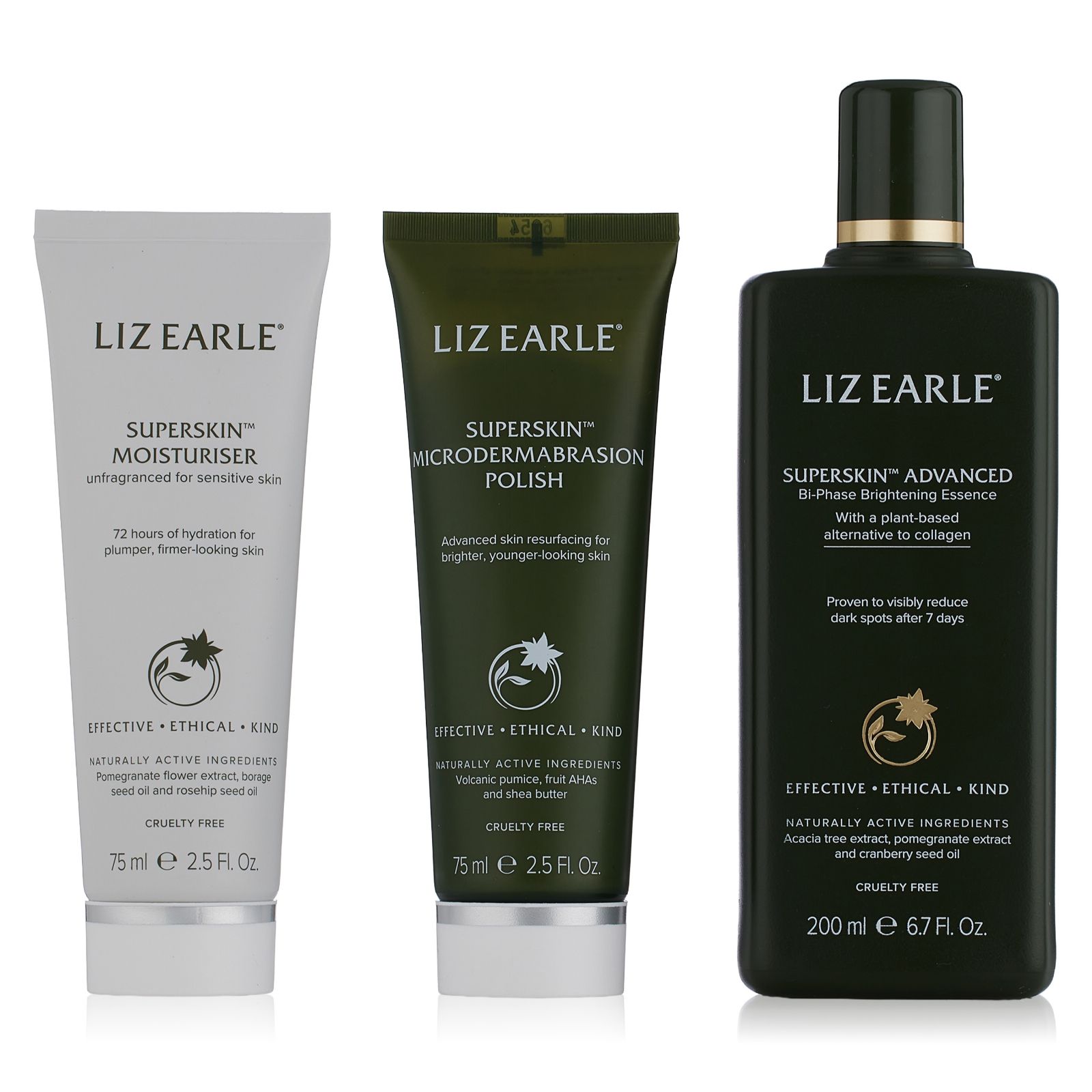 Liz Earle Superskin Brighten, Smooth & Hydrate Collection