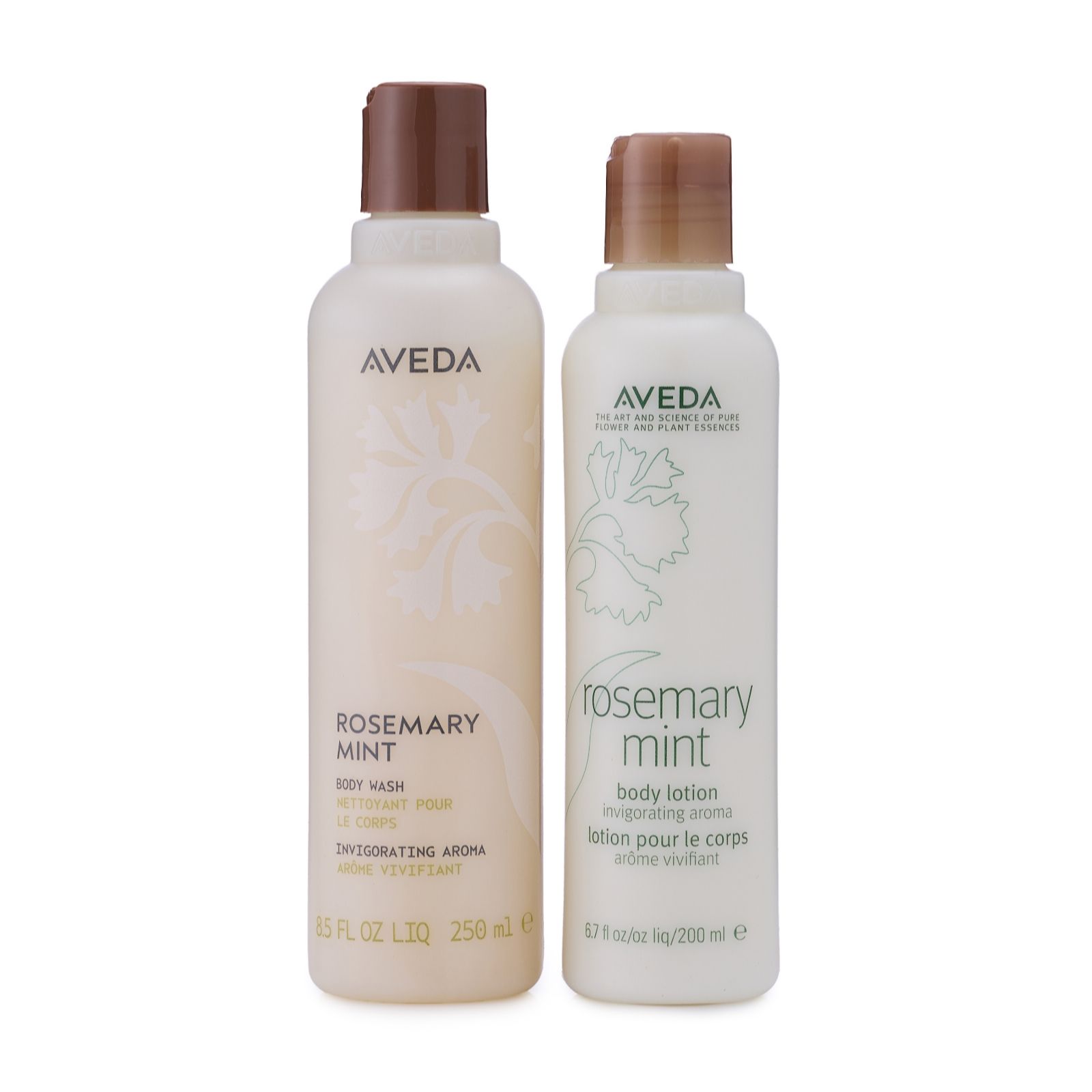 Aveda Rosemary Mint Body Lotion & Wash 2 Piece Set