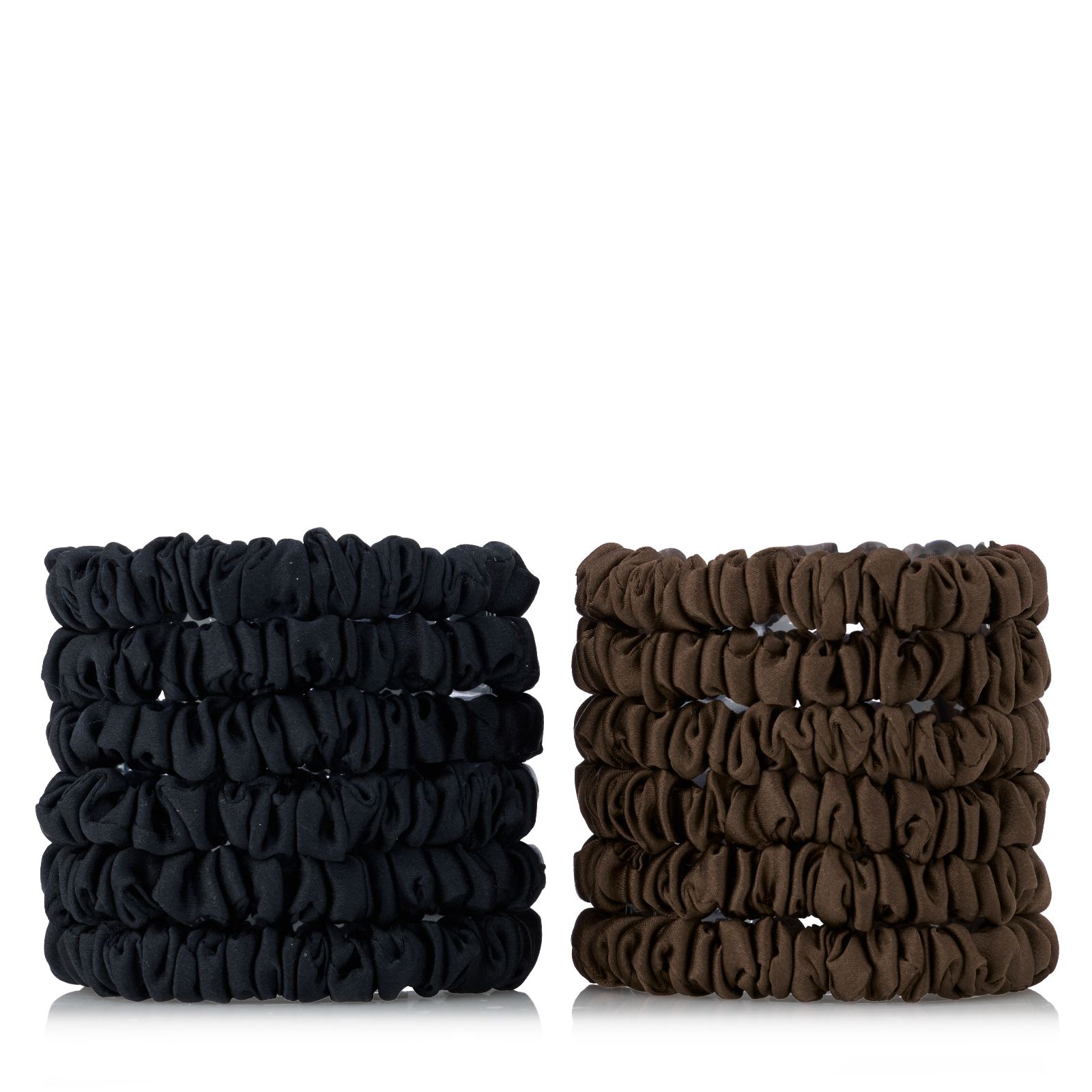 My Hair Doctor 100% Silk Scrunchies 6 Pack x 2
