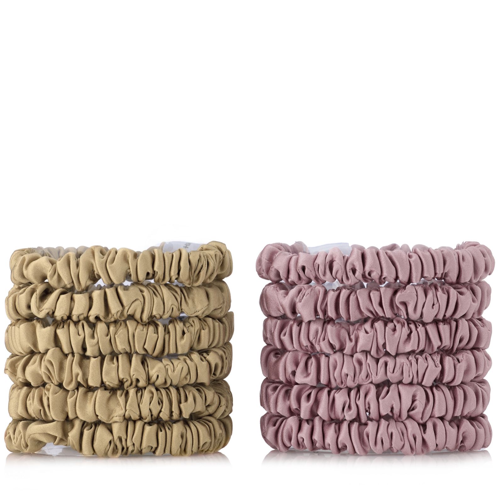 My Hair Doctor 100% Silk Scrunchies 6 Pack x 2