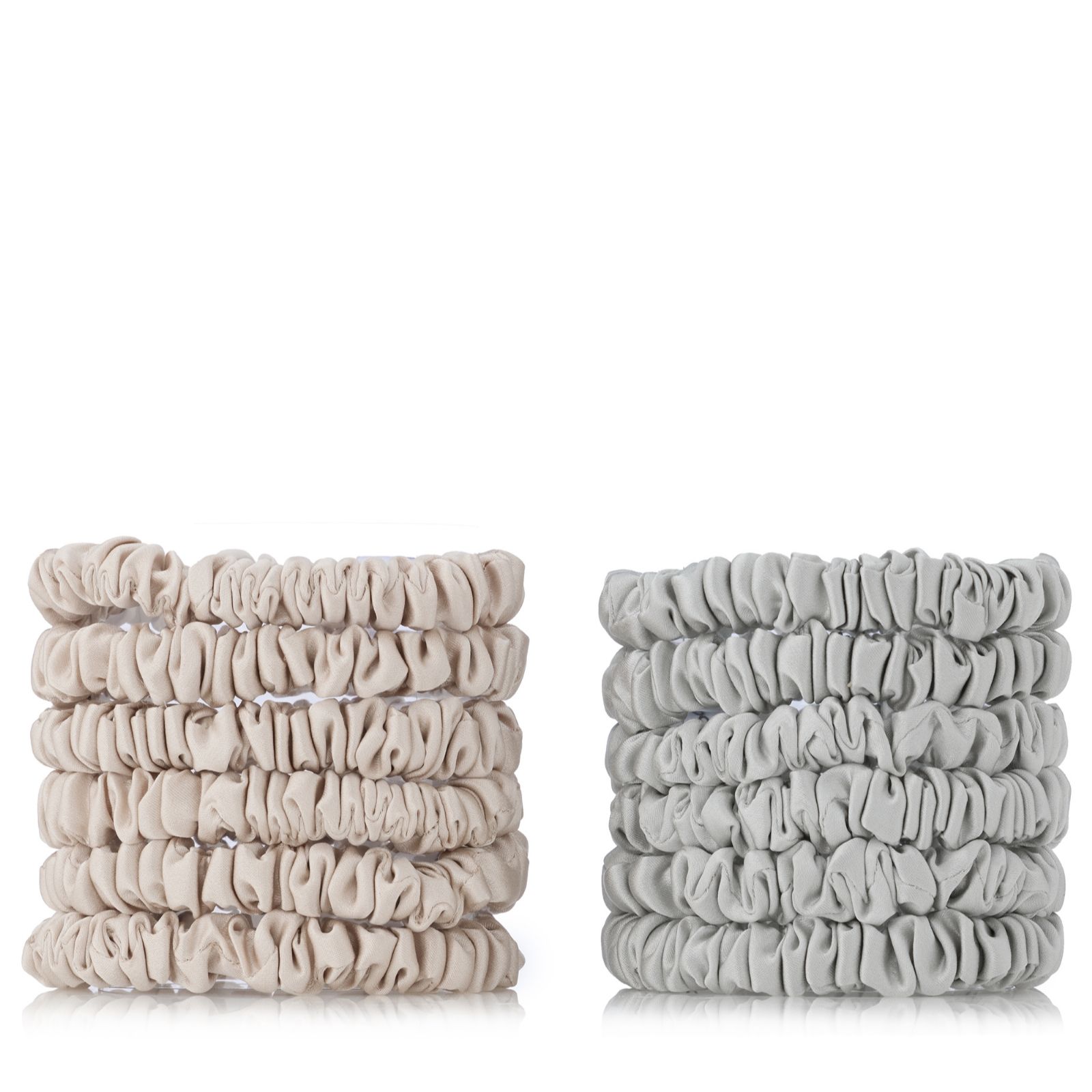 My Hair Doctor 100% Silk Scrunchies 6 Pack x 2
