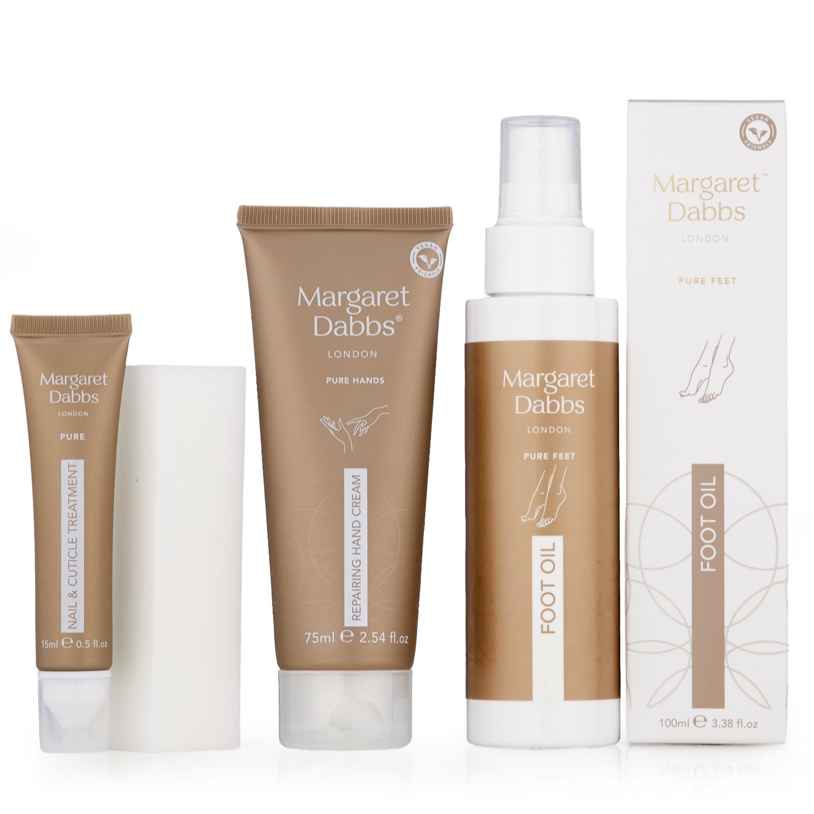 Margaret Dabbs London PURE Nail & Feet 4 Piece Collection