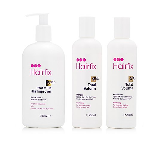 Hairfix 3 Piece Volume And Treatment Collection