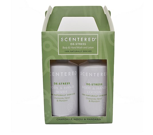 Scentered Destress Hand Wash & Lotion Duo