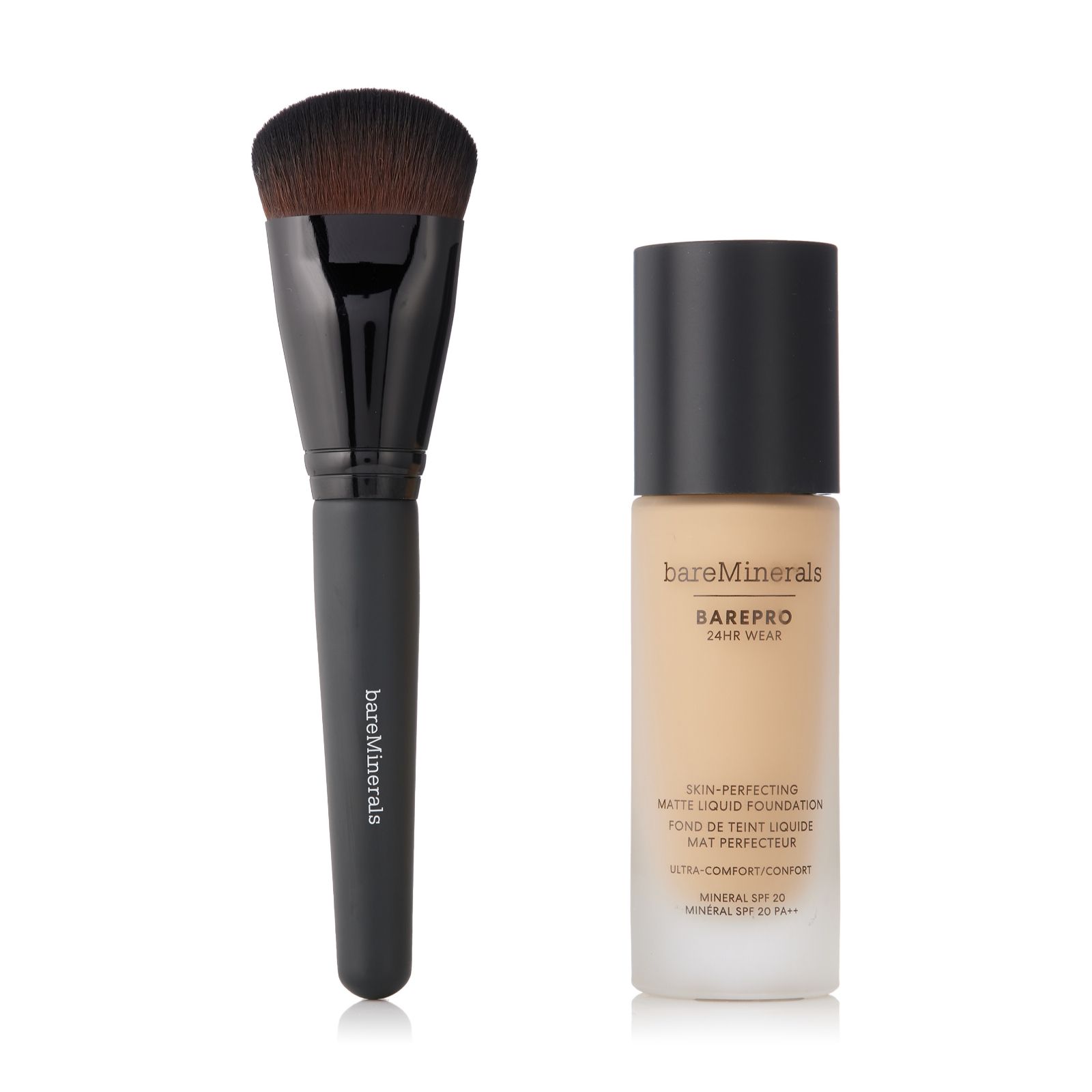 bareMinerals Barepro 24hr Matte Comfort Liquid Foundation SPF20 & Brush