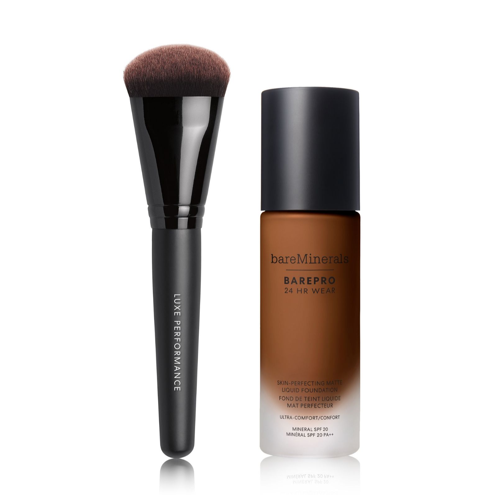 bareMinerals Barepro 24hr Matte Comfort Liquid Foundation SPF20 & Brush