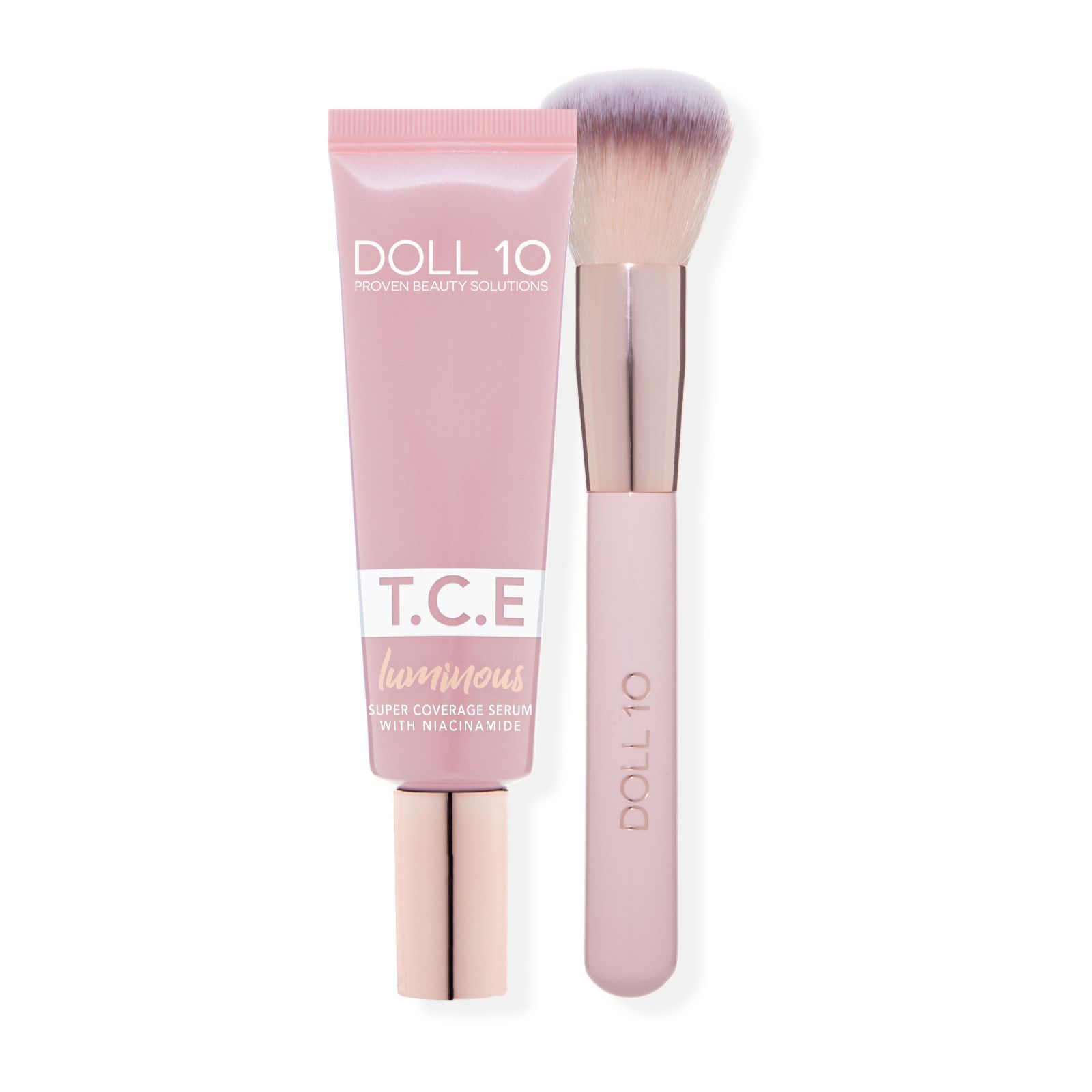 Doll 10 TCE Luminous Foundation 30ml with Brush