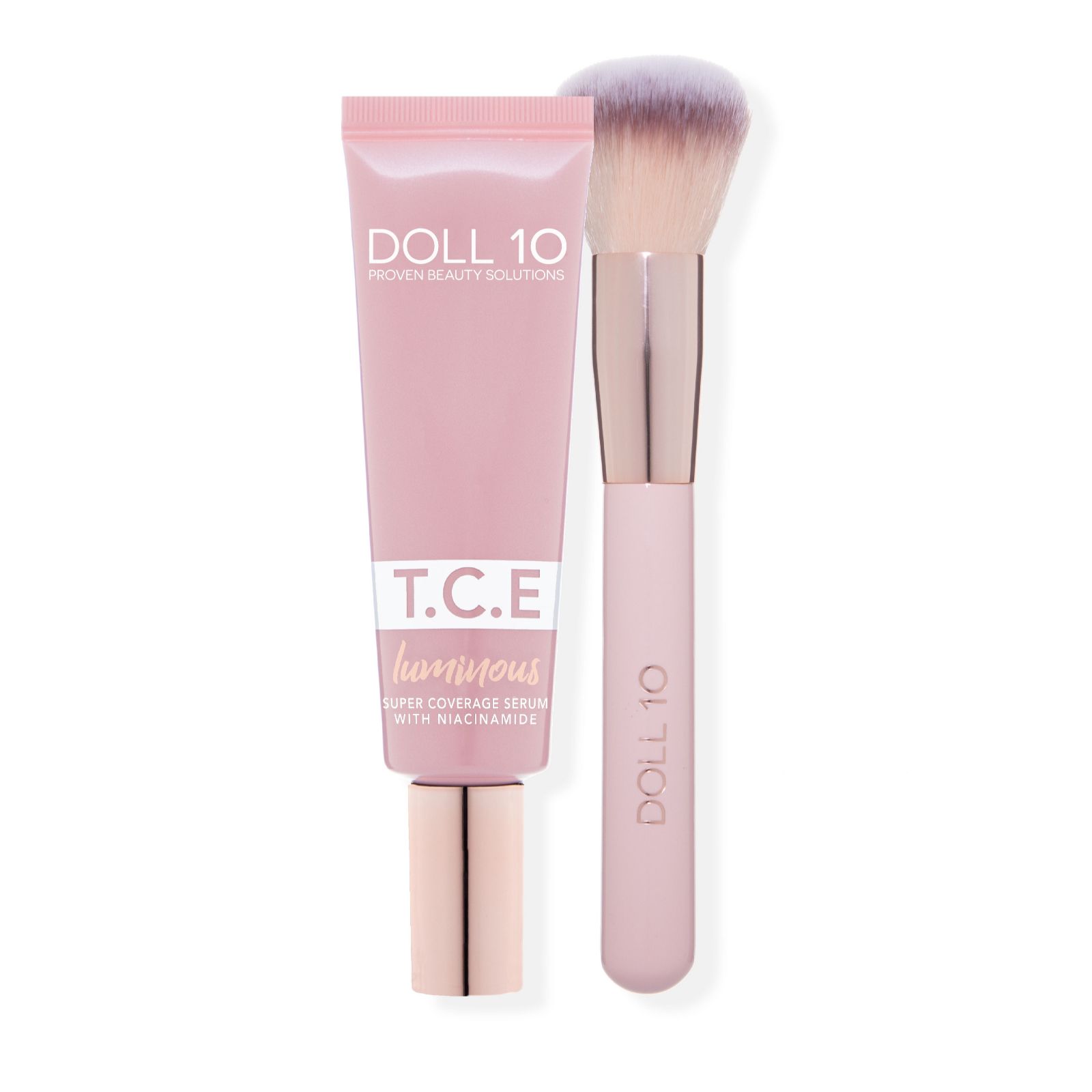 Doll 10 TCE Luminous Foundation 30ml with Brush